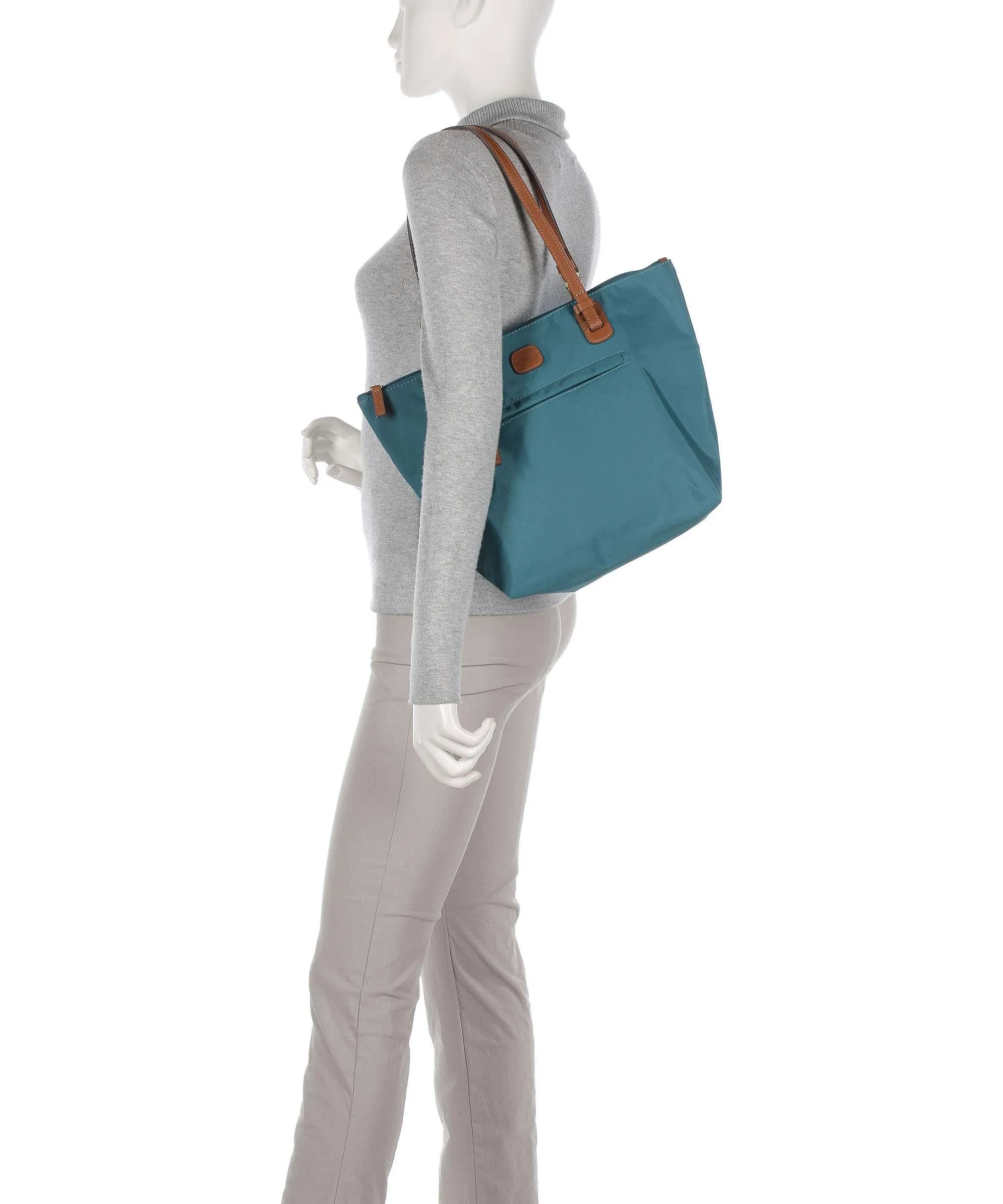  Brics X-Collection Borsa shopper nylon petrol  