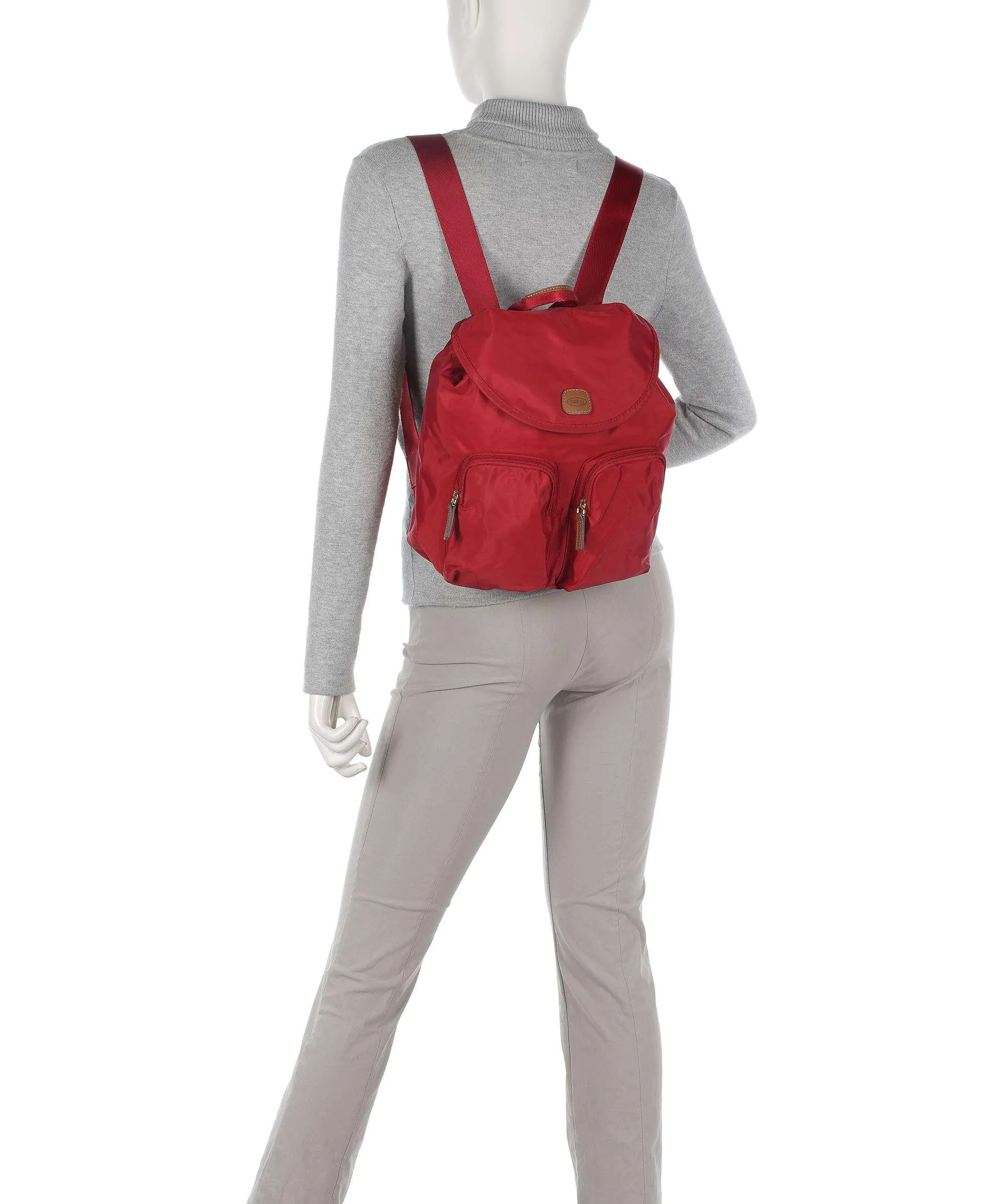  Brics X-Collection Zaino nylon rosso  