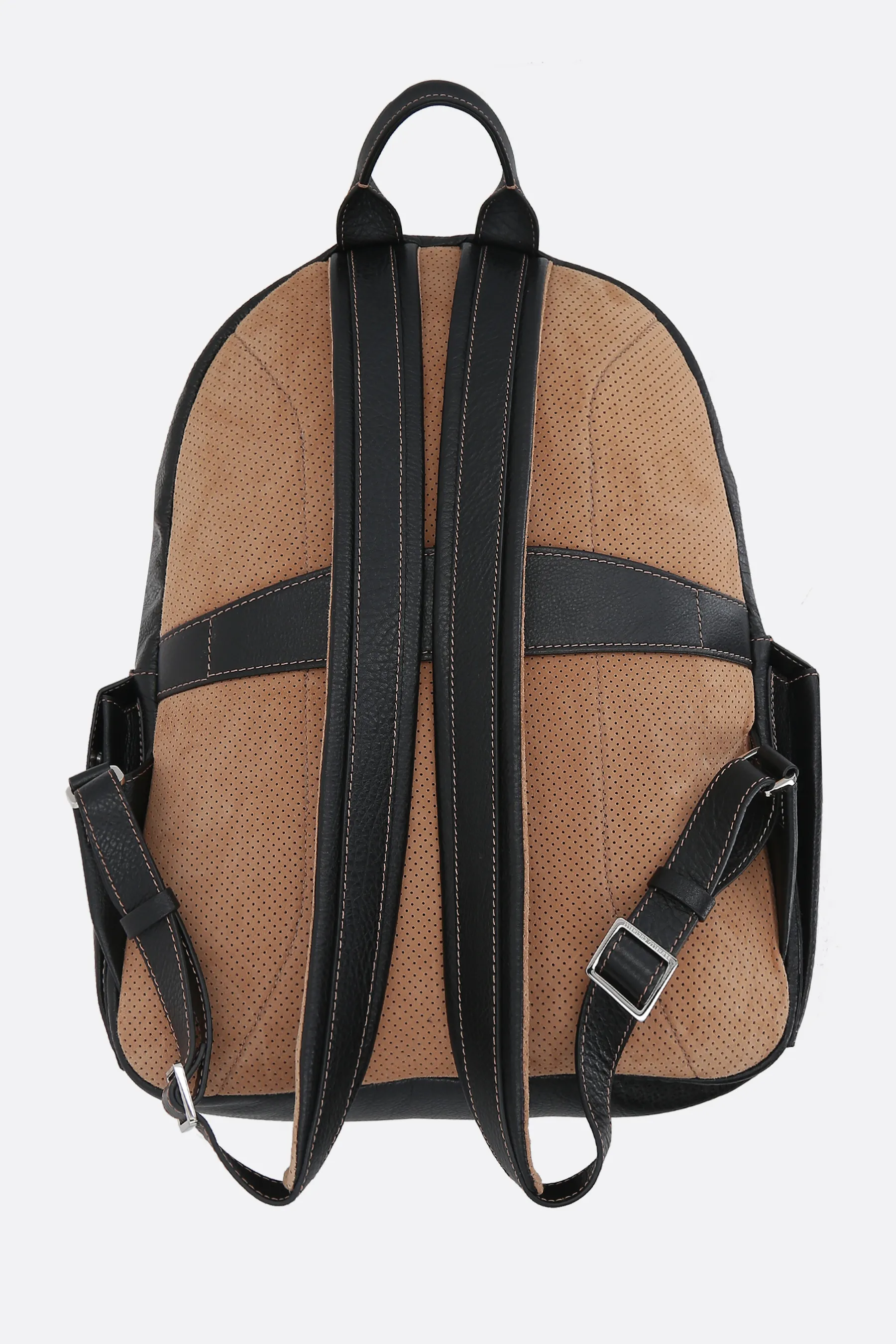 BRUNELLO CUCINELLI zaino in pelle martellata
