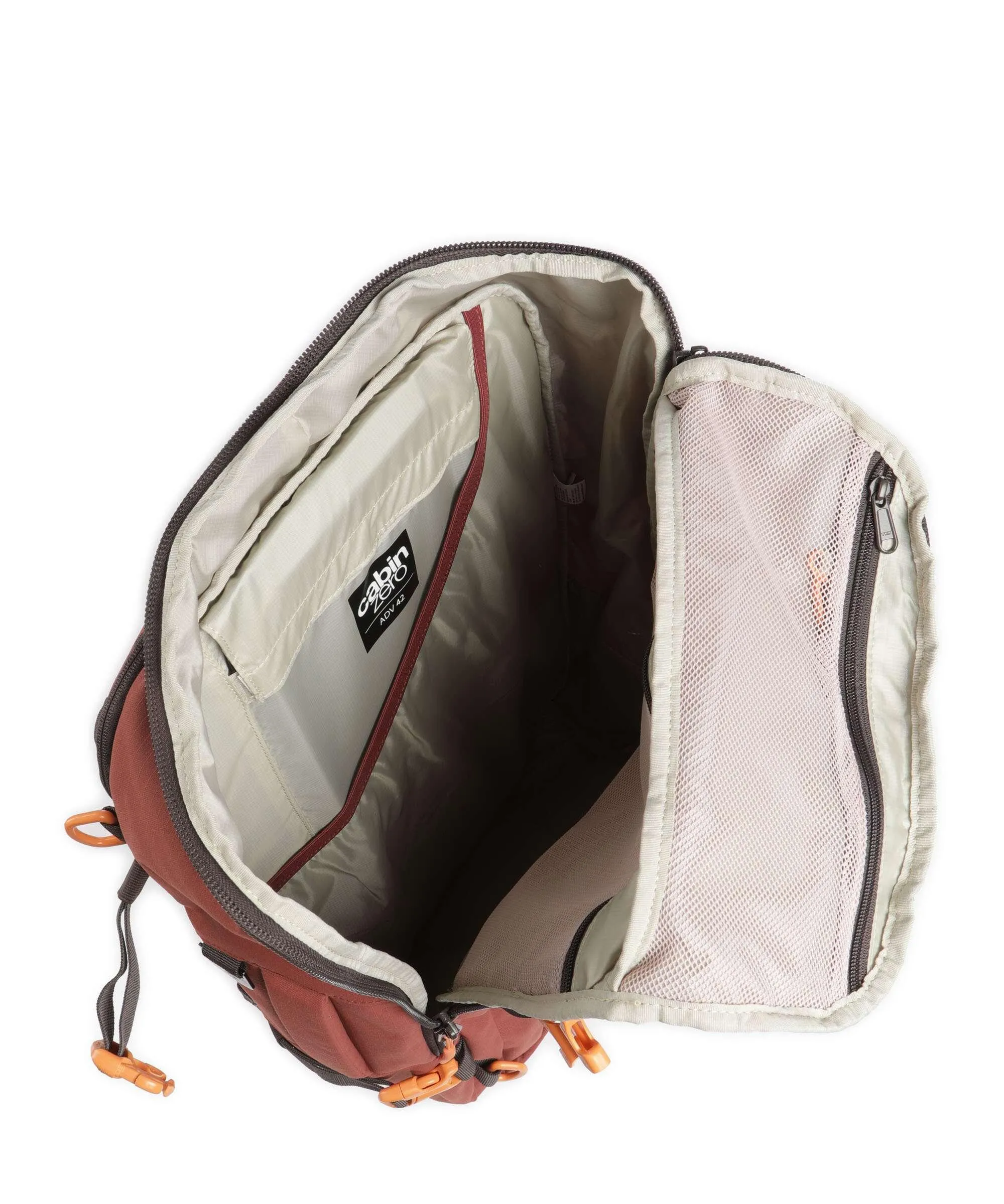  Cabin Zero ADV 42 Zaino da viaggio nylon rosso scuro  