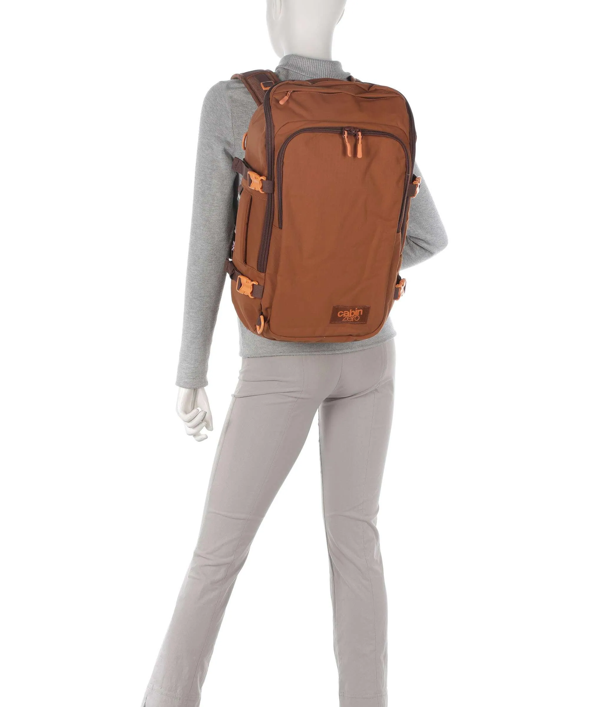  Cabin Zero ADV Pro 32 Zaino da viaggio 14″ nylon marrone  
