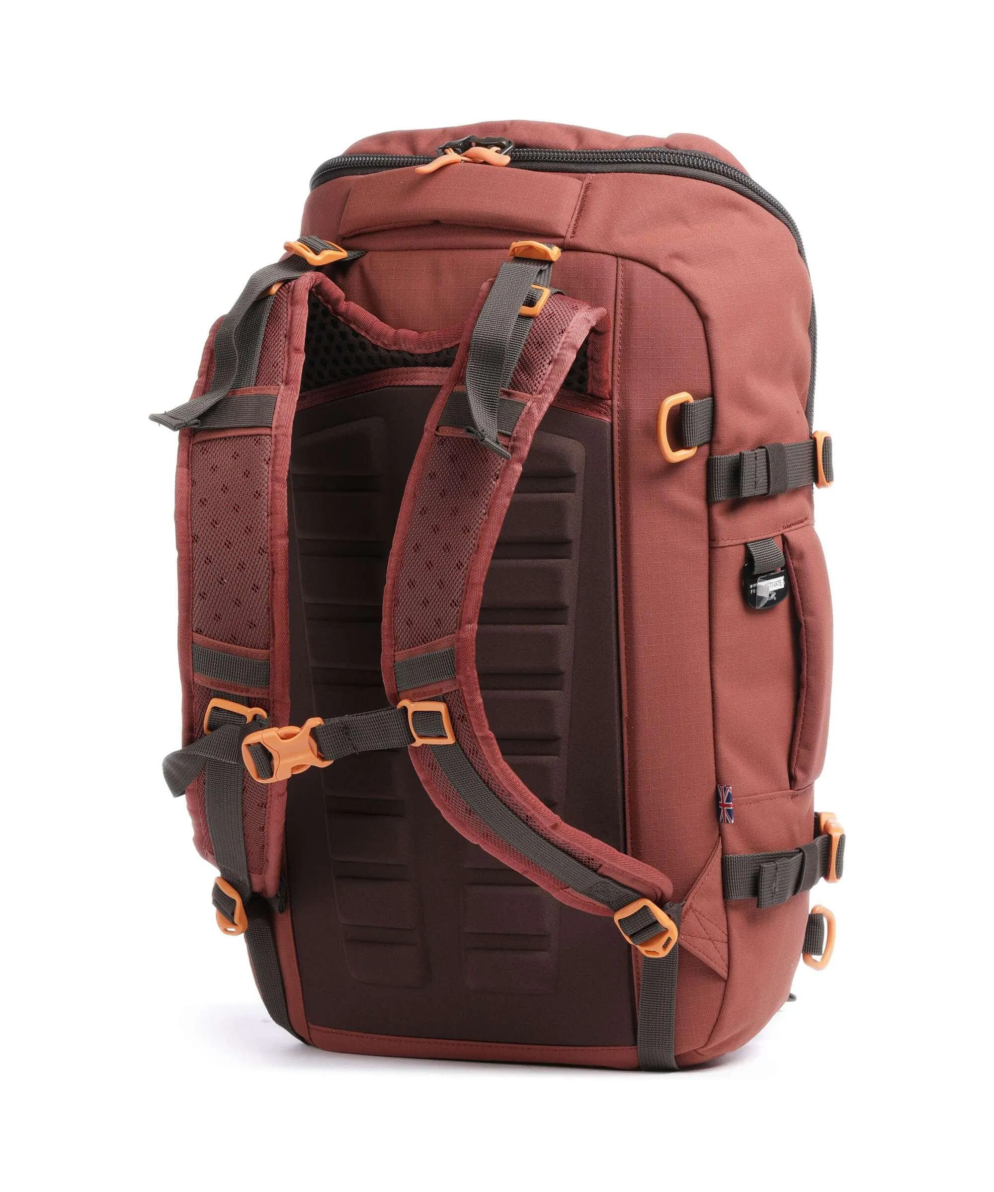  Cabin Zero ADV Pro 32 Zaino da viaggio 14″ nylon rosso scuro  
