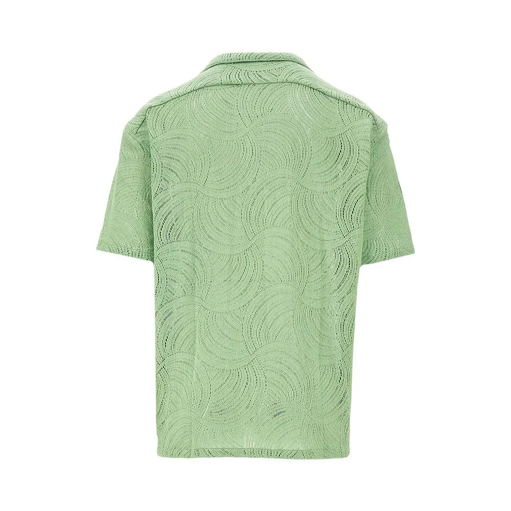 Camicia crochet 'Stan'