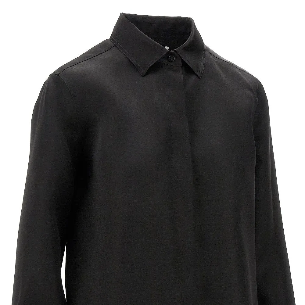 Camicia in tripla organza di seta