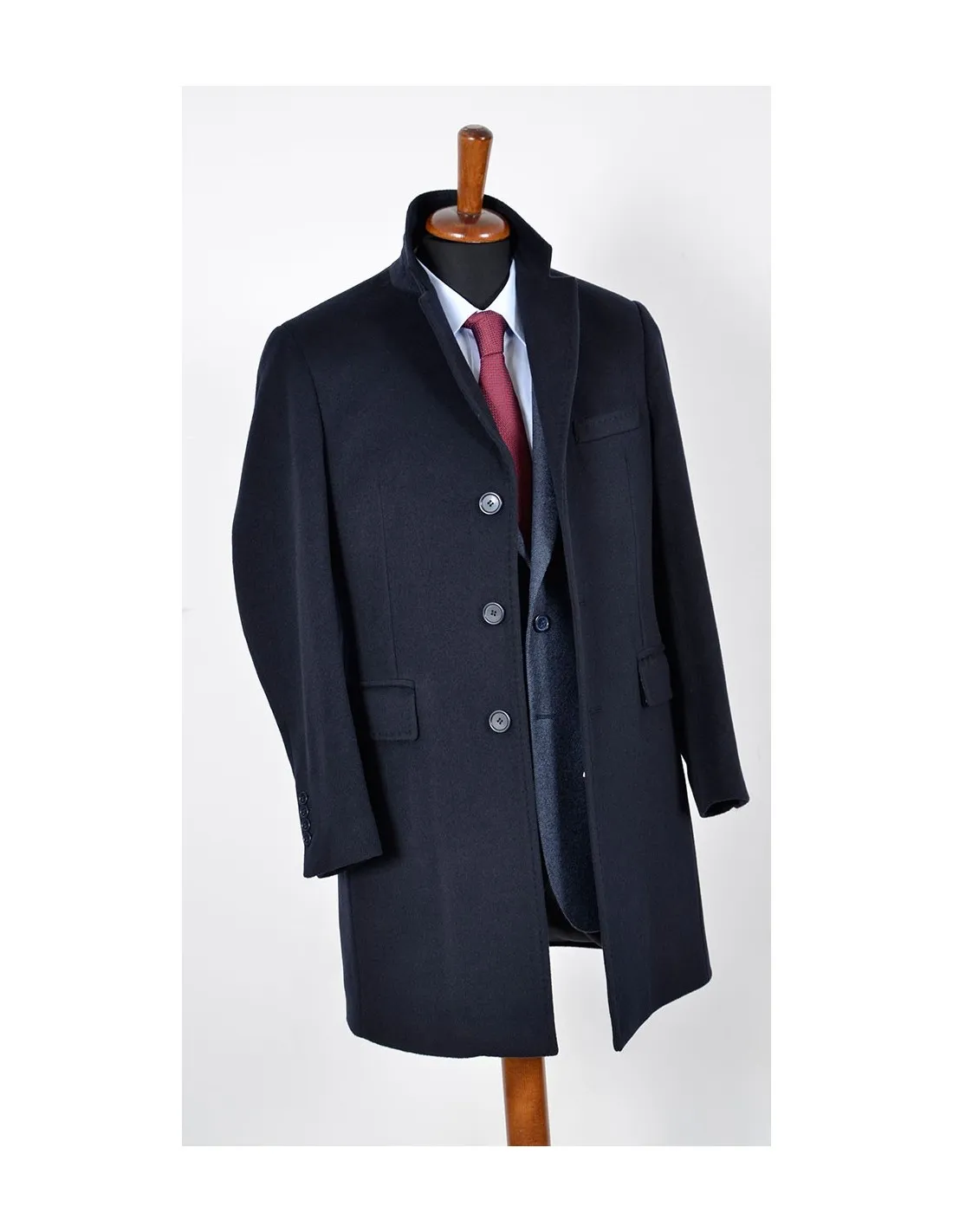 Cappotto Baronetto Modello Giovane Blu