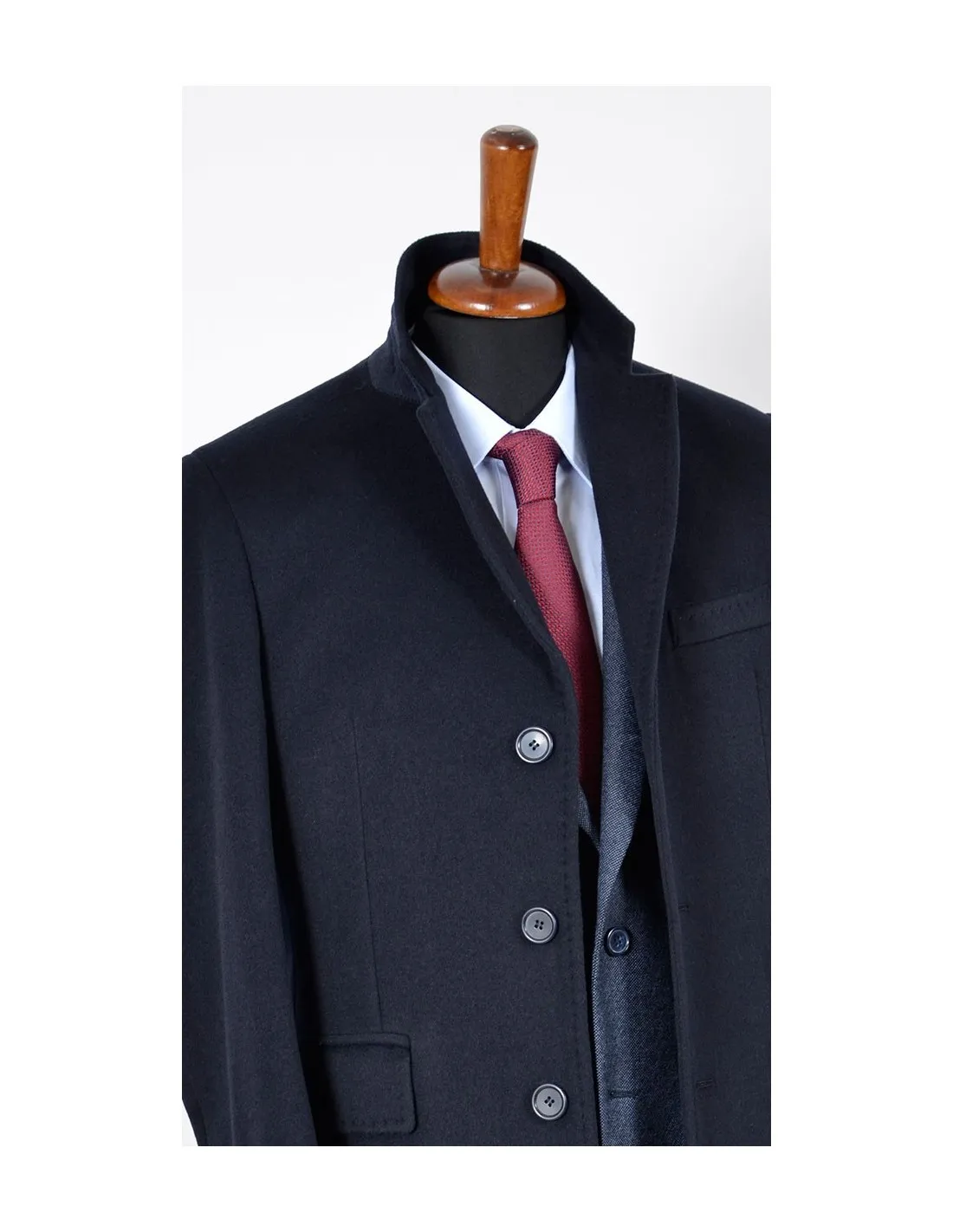 Cappotto Baronetto Modello Giovane Blu