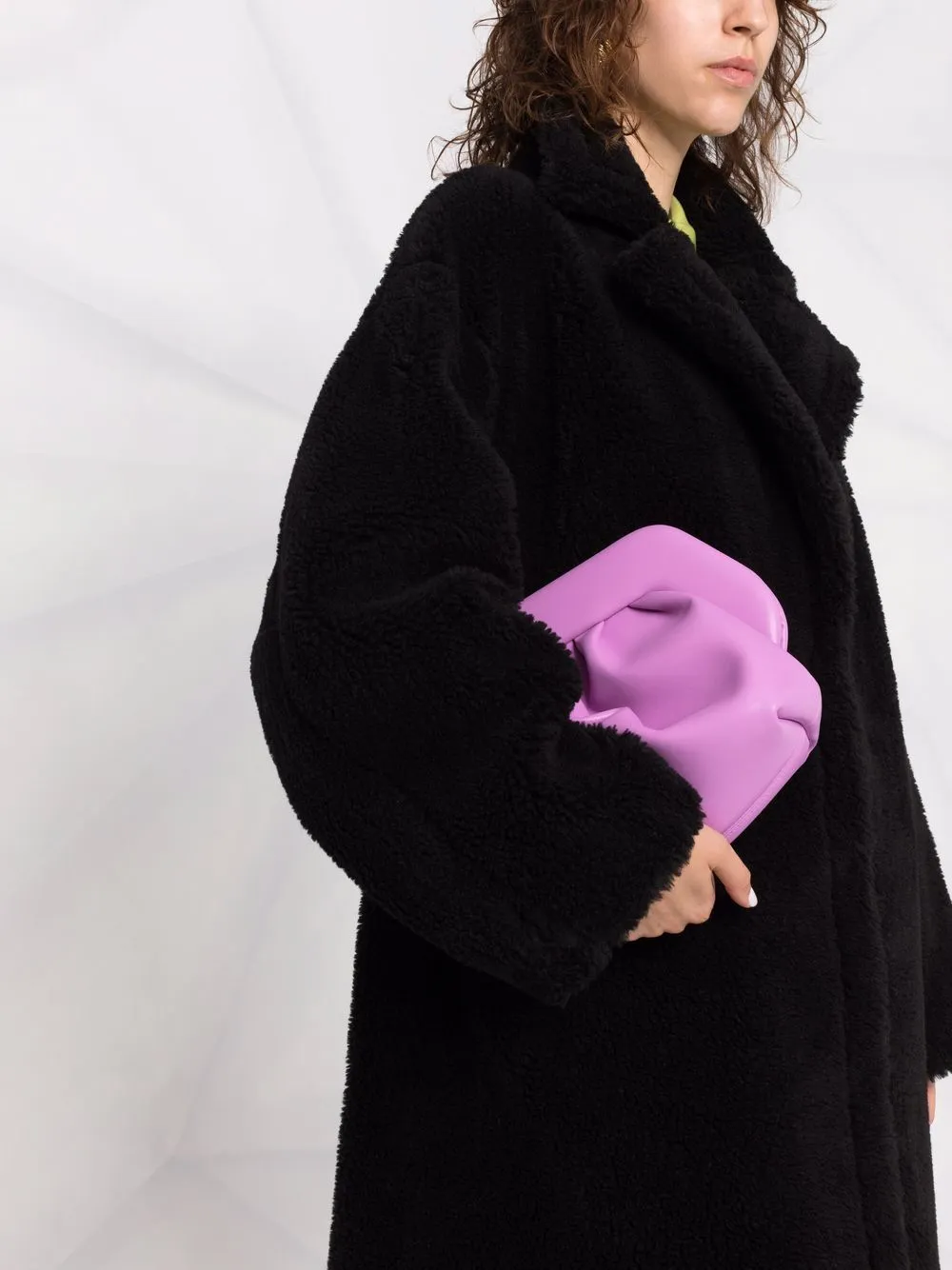 Cappotto Maria monopetto in nero - donna