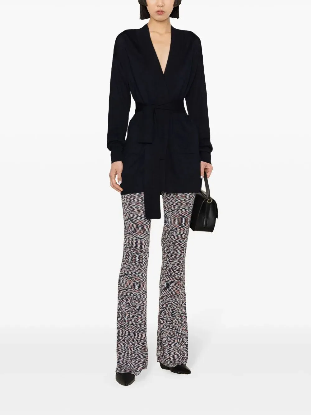 Cardigan With Belt