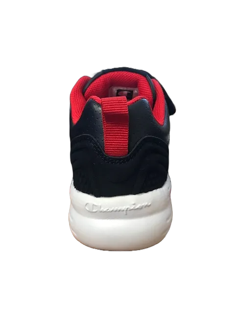 Champion children's sneakers in leather with tear Low Cut Cody S31348-F18-BS501 blue