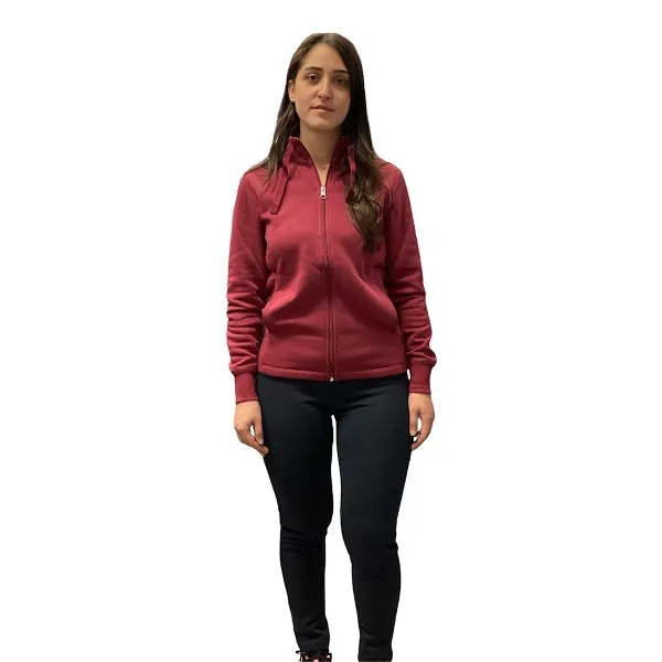Champion Tuta Full Zip 114583 VS516 RHD rubino-nero