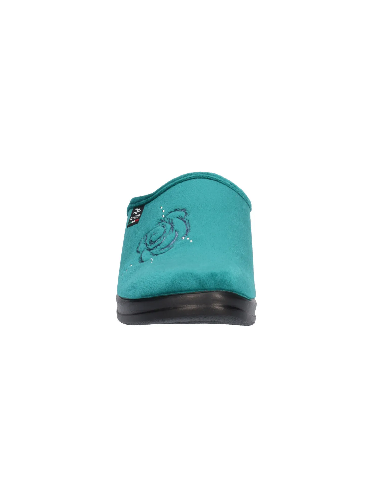Ciabatta con zeppa Fly Flot da donna verde