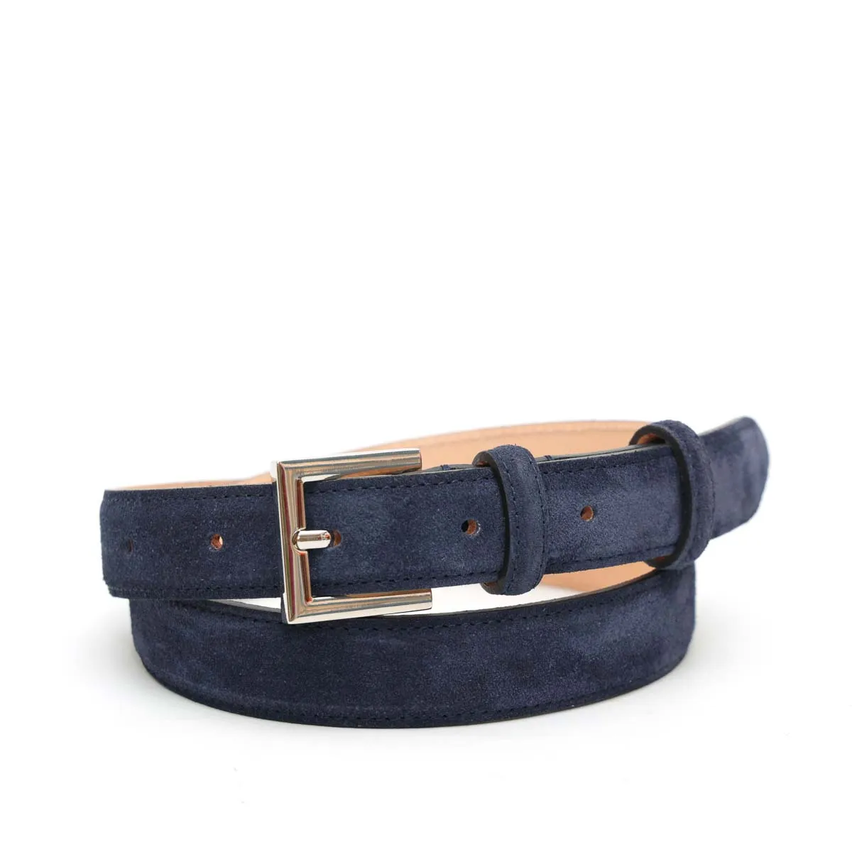 Cintura D Scamosciata Blu