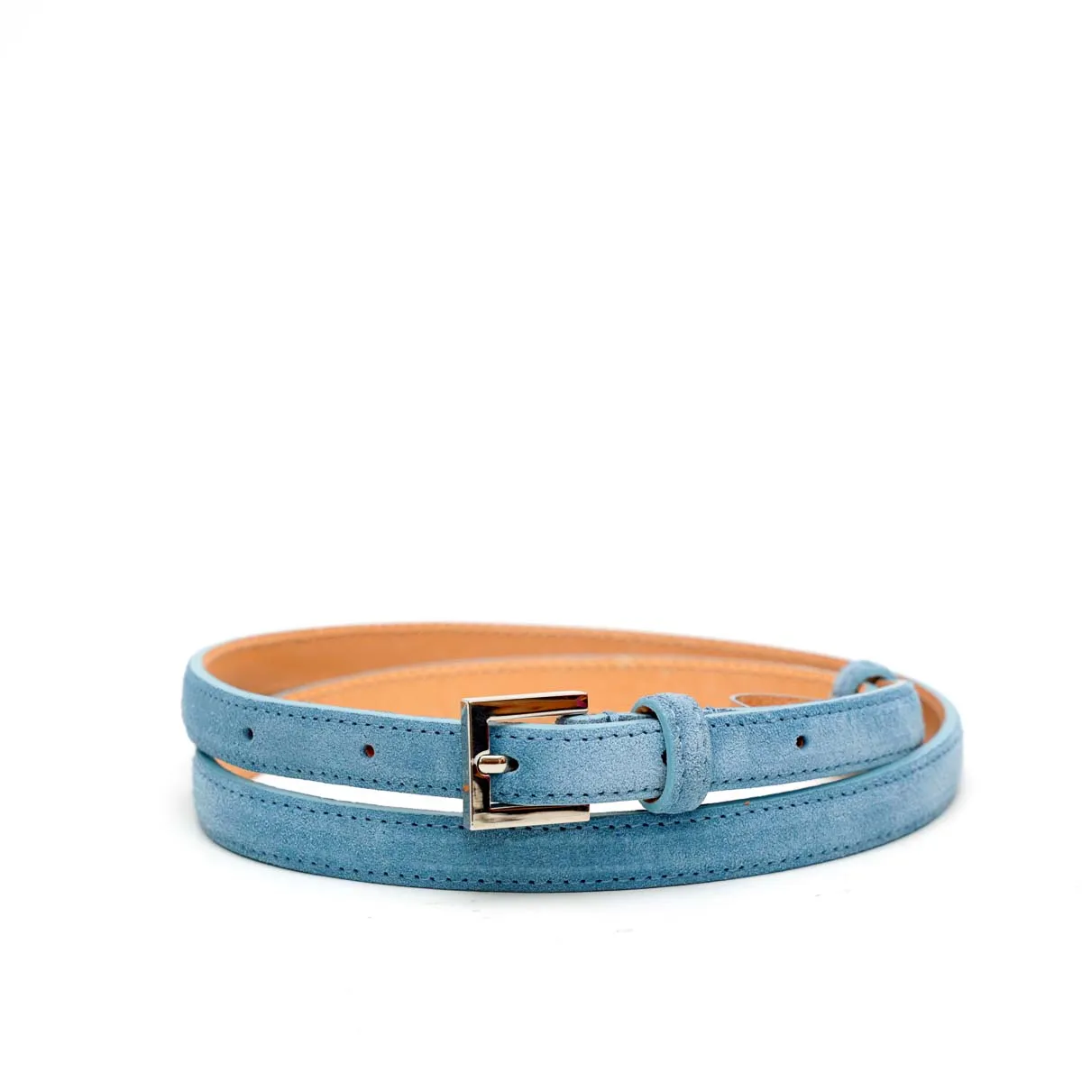 Cintura D Scamosciata Denim