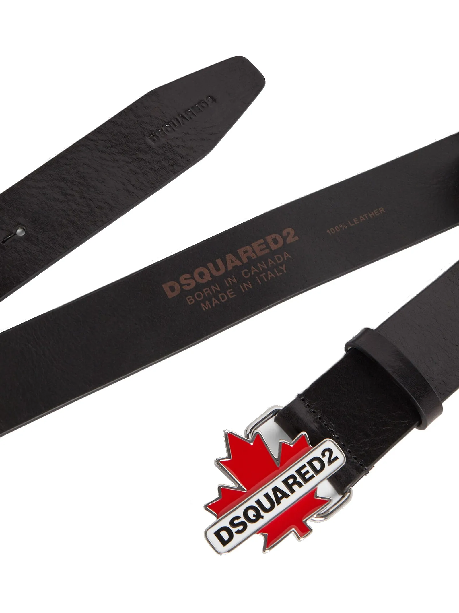 CINTURA IN PELLE  DSQUARED2 UOMO BEM0563129000012124
