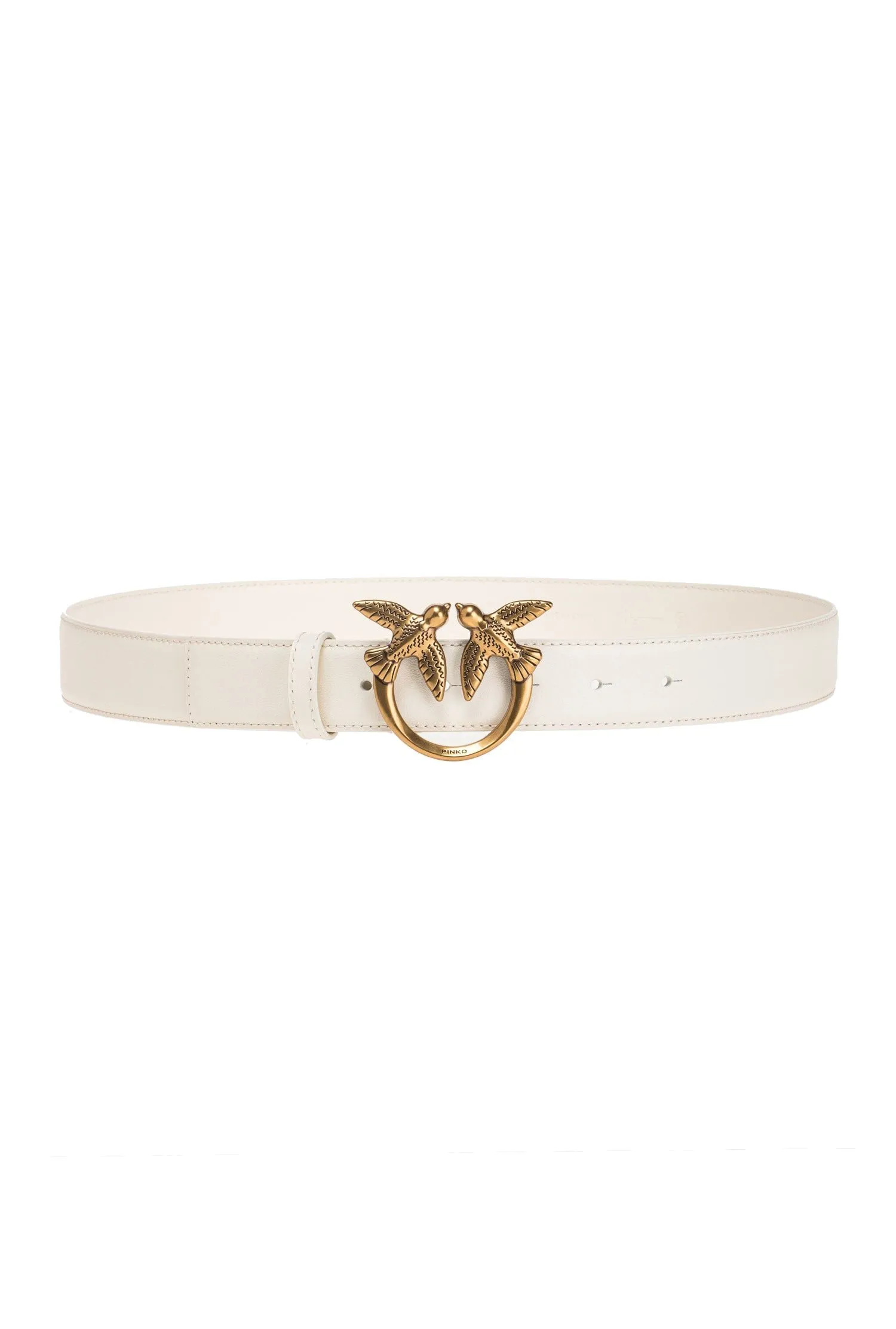 CINTURA PANNA LOVE BIRDS IN PELLE