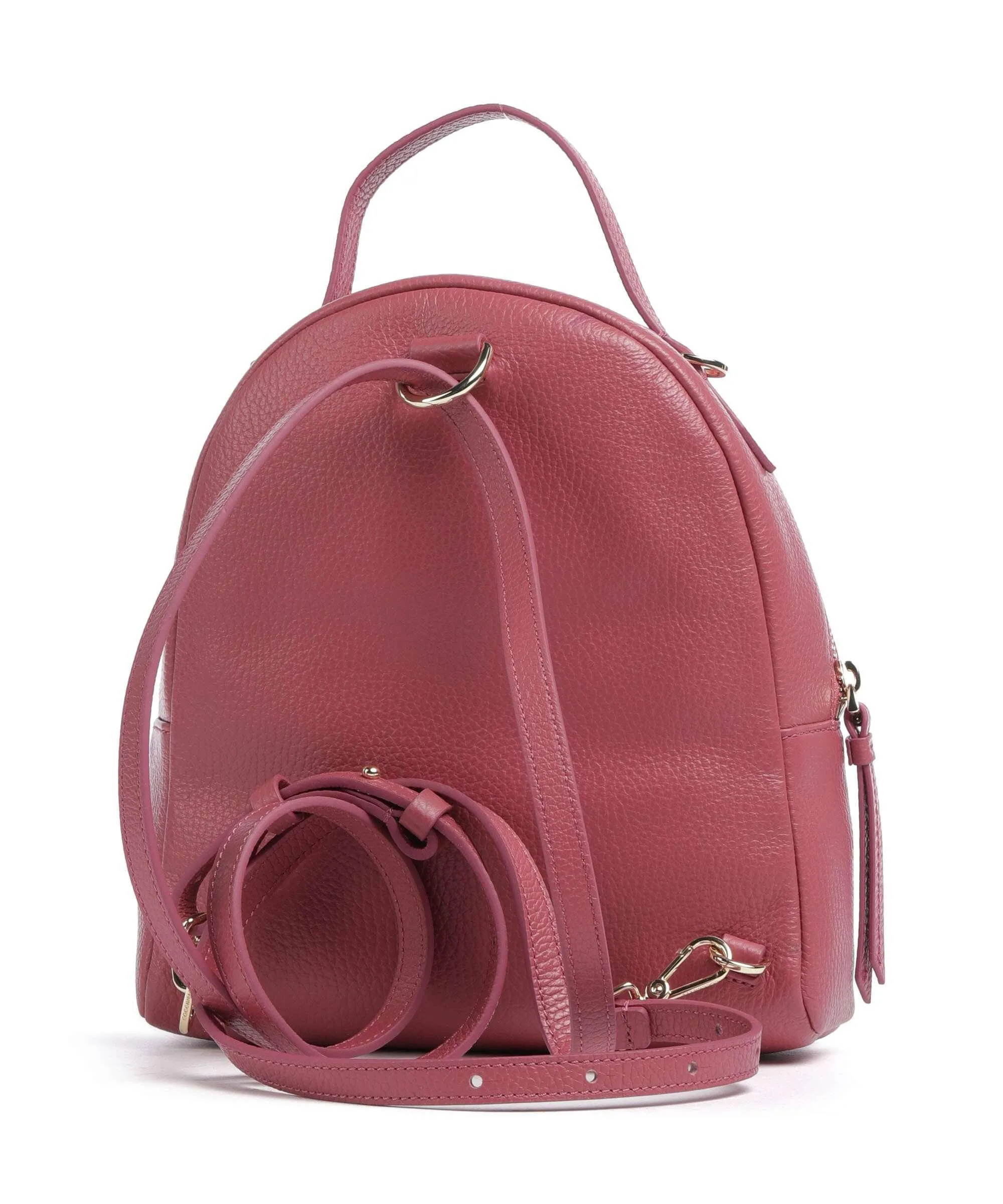  Coccinelle Voile Zaino pelle granulata rosa antico  