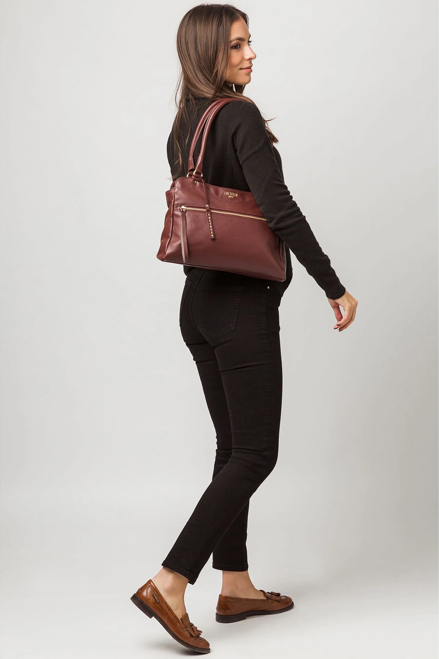 Cultured London - Shadwell - Borsa a mano in pelle