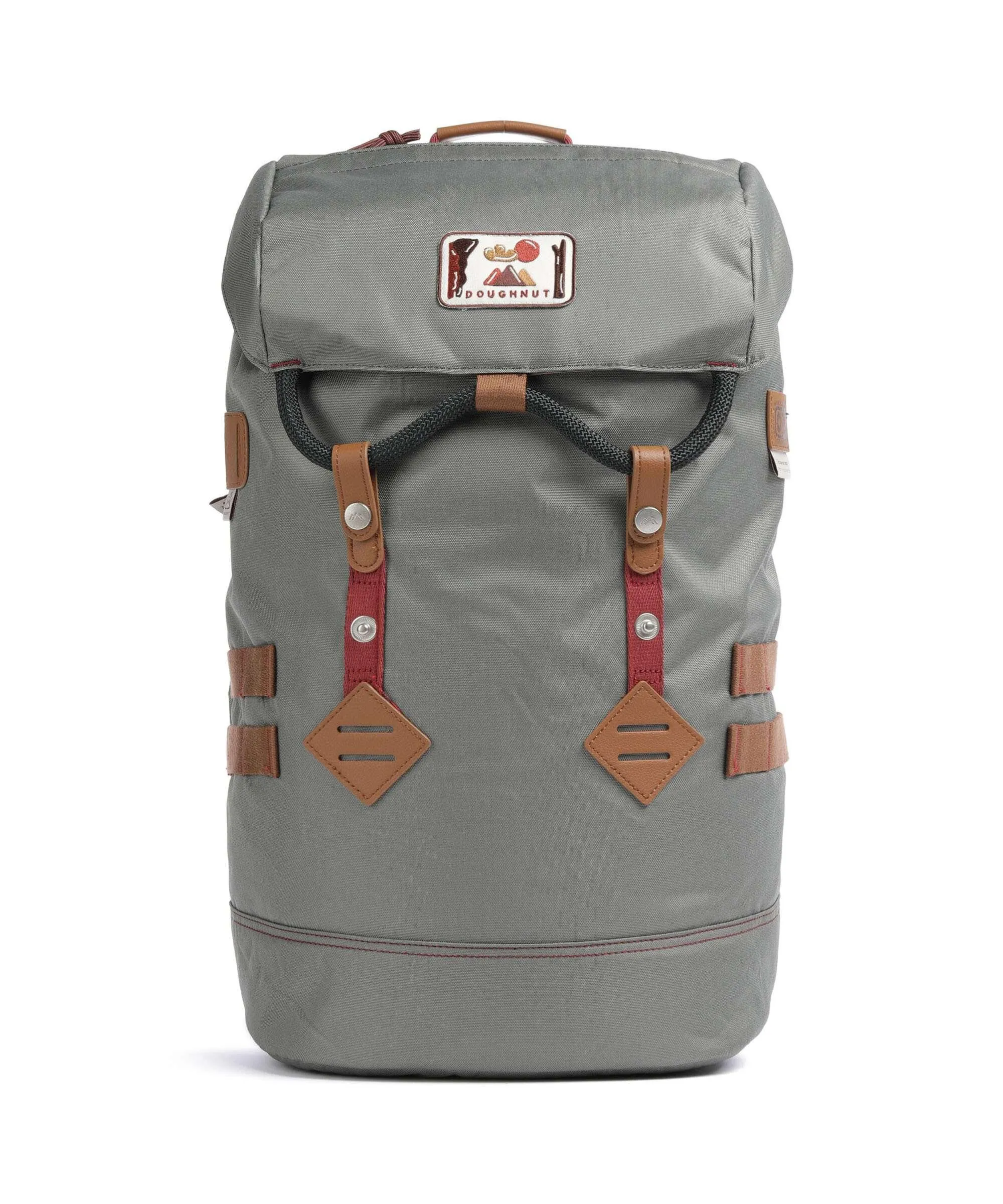  Doughnut Dreamwalker Colorado Zaino 15″ poliestere riciclato grigio-verde  