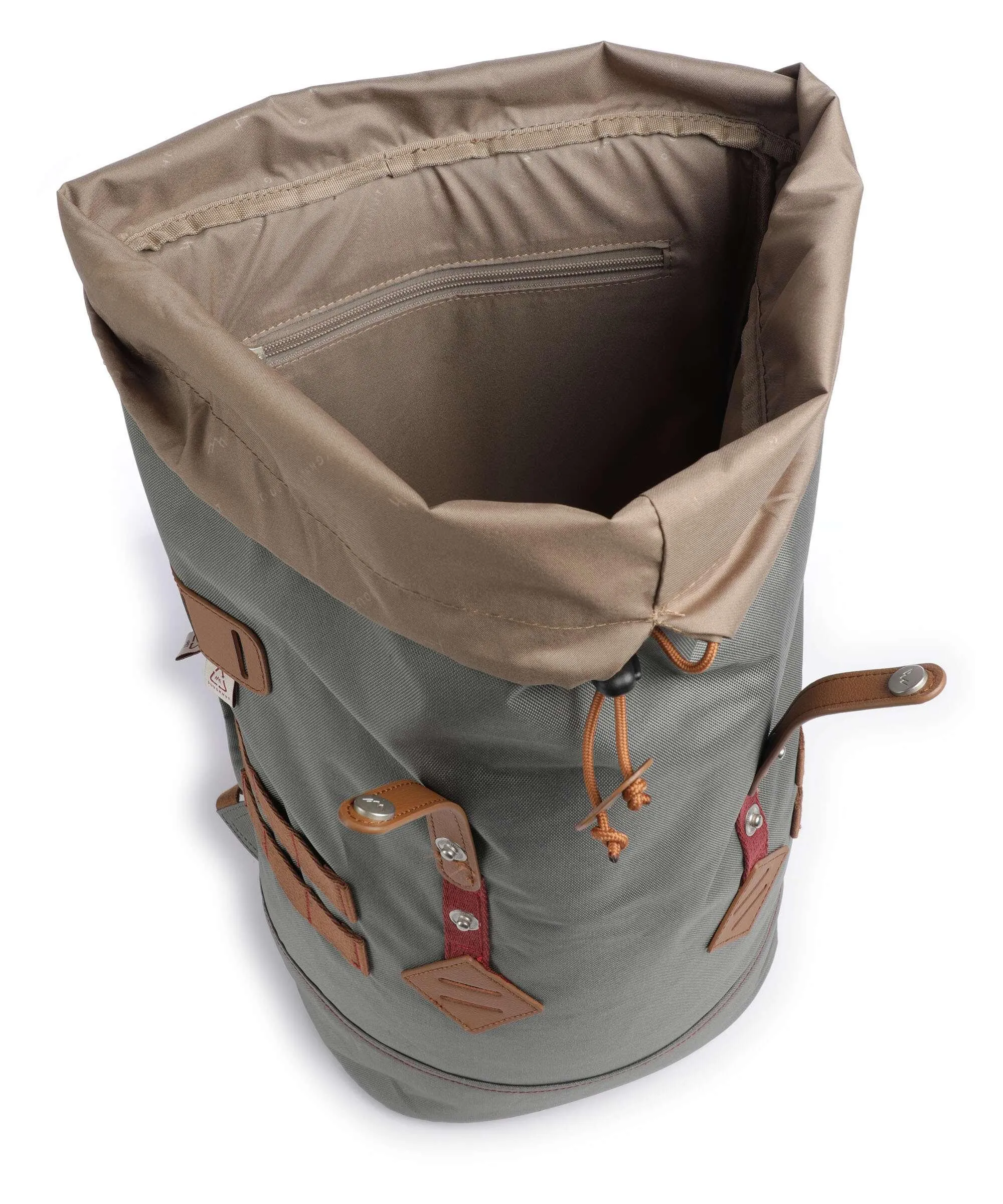  Doughnut Dreamwalker Colorado Zaino 15″ poliestere riciclato grigio-verde  