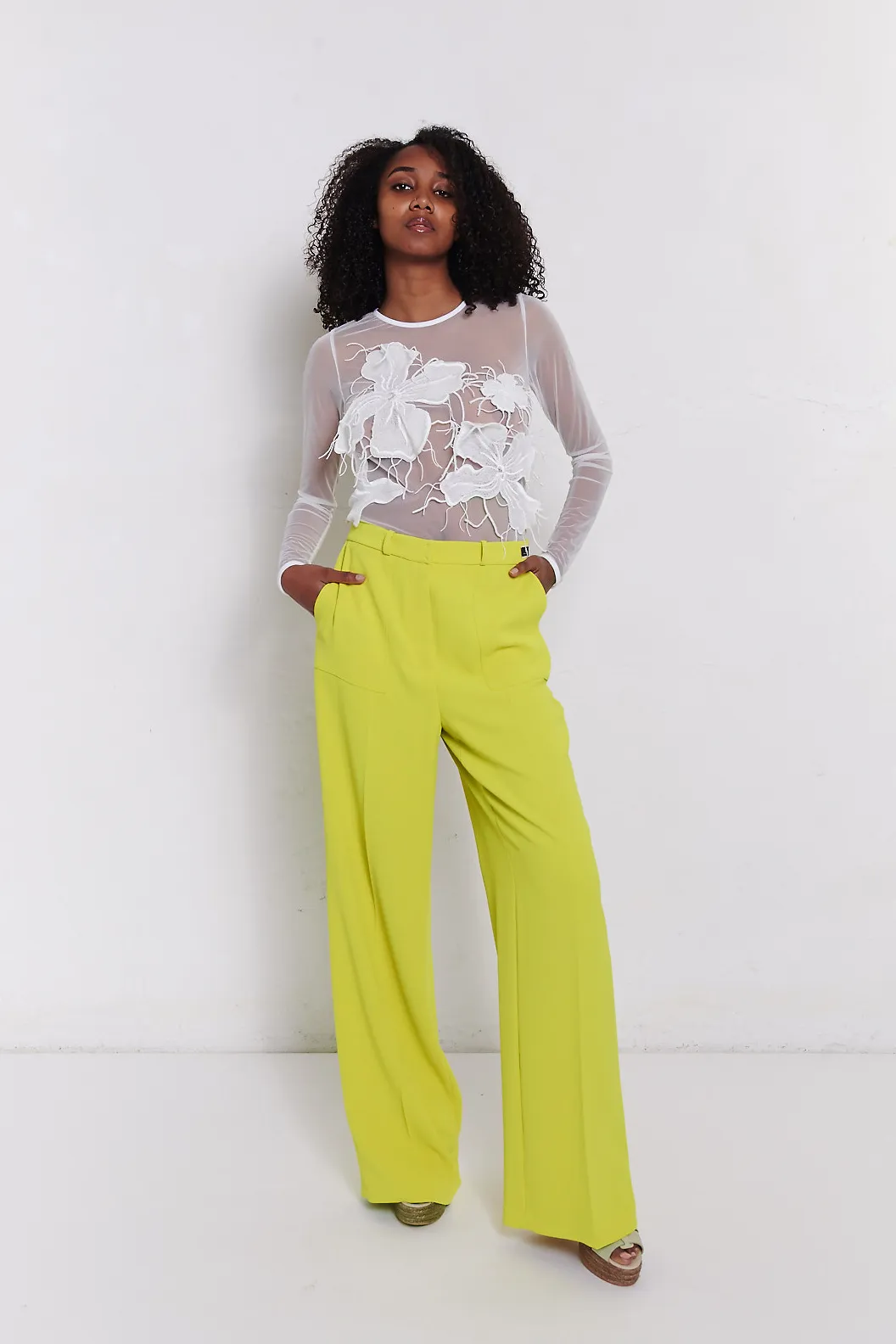 ELISABETTA FRANCHI Pantalone palazzo Cedro
