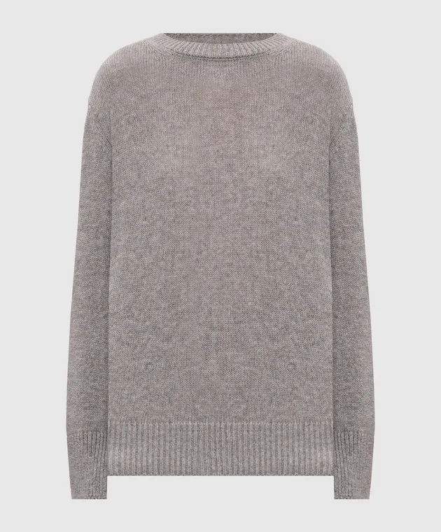 Enrico Mandelli Maglione in cashmere grigio A9KD355425