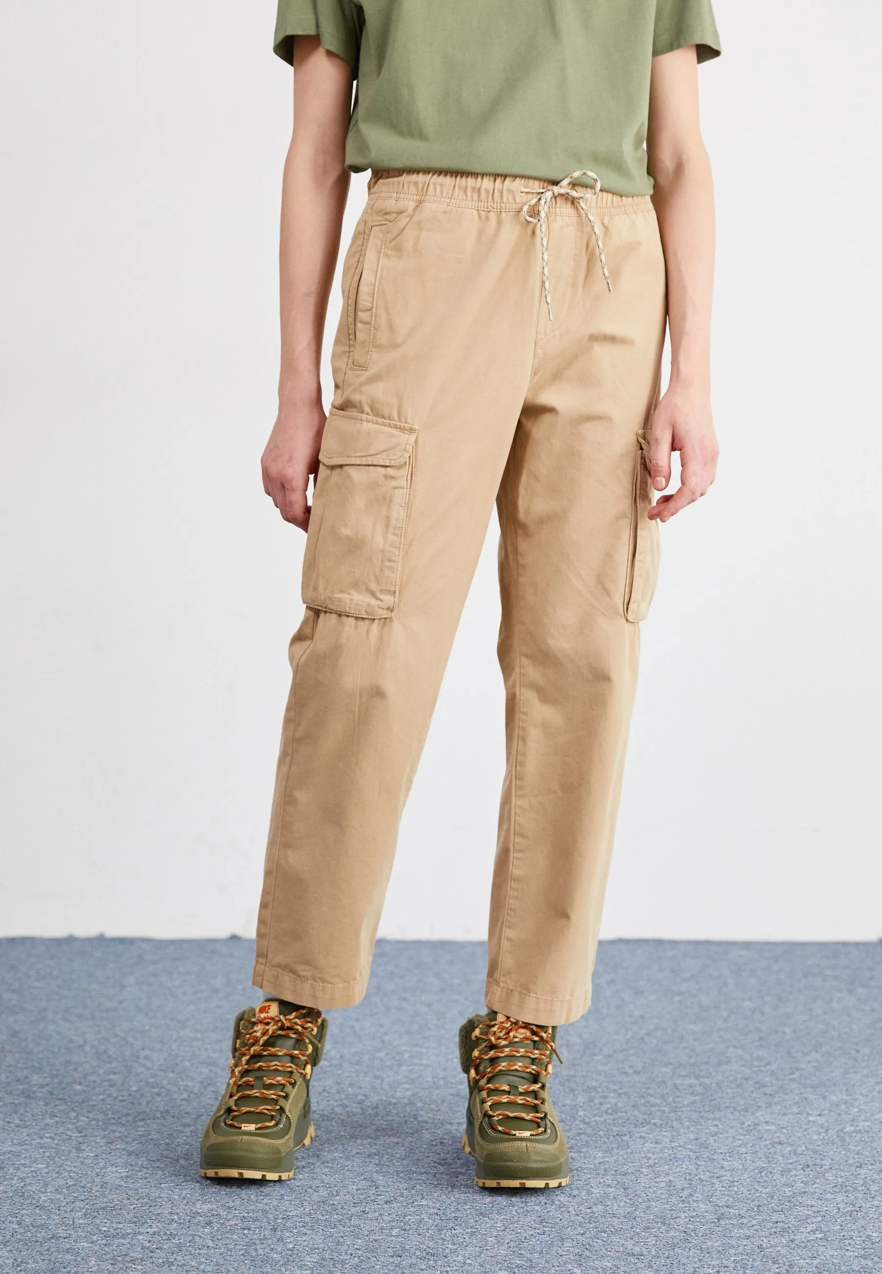 FABER LICHEN - Pantaloni cargo