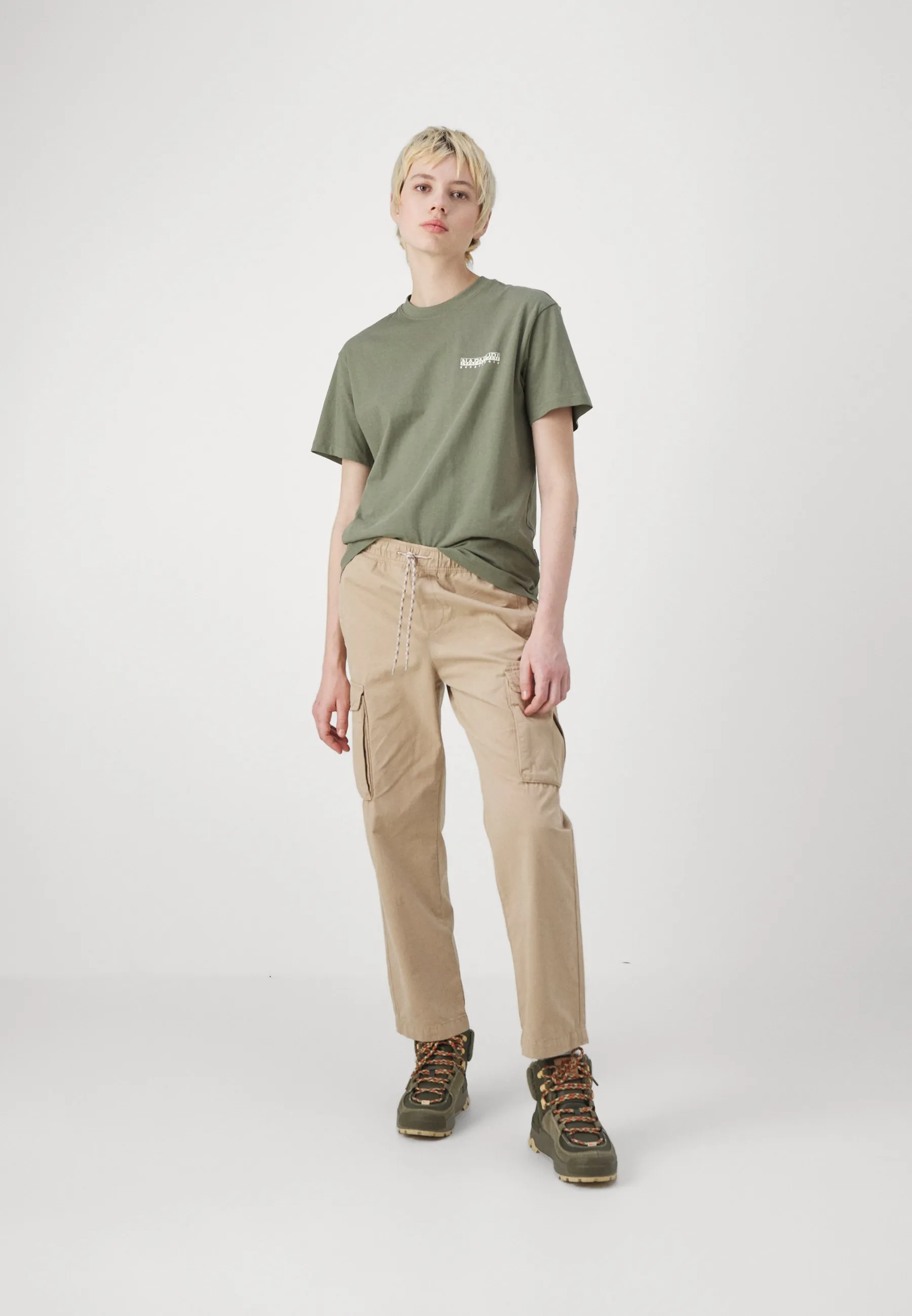 FABER LICHEN - Pantaloni cargo