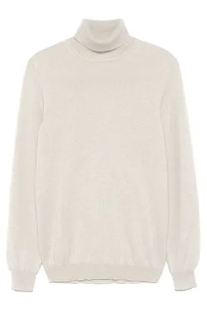 FEDELI Abbigliamento,Maglieria Maglione in cashmere beige chiaro 