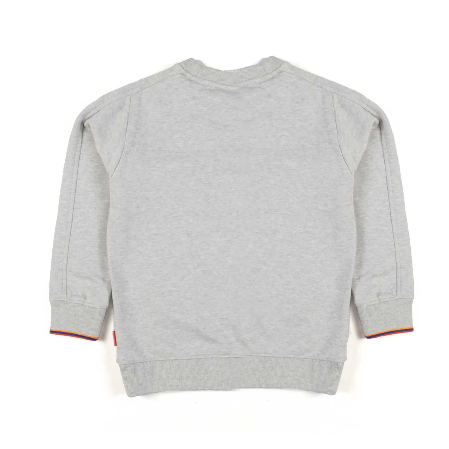 Felpa Unisex Grigio Chiaro Melange