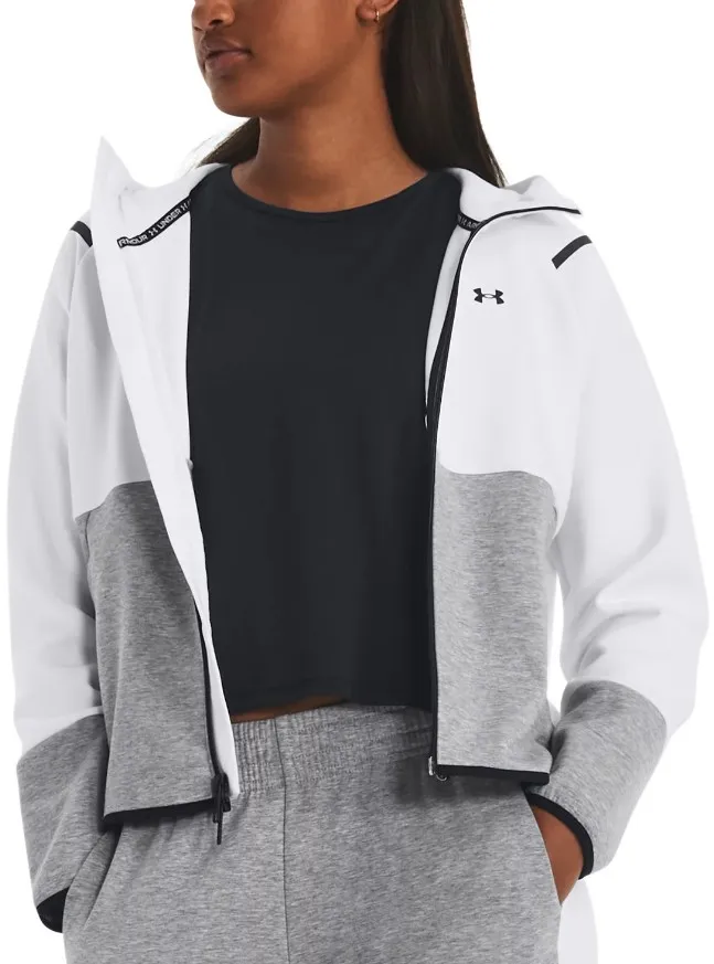 Felpe con cappuccio Under Armour Unstoppable Flc FZ-BLK