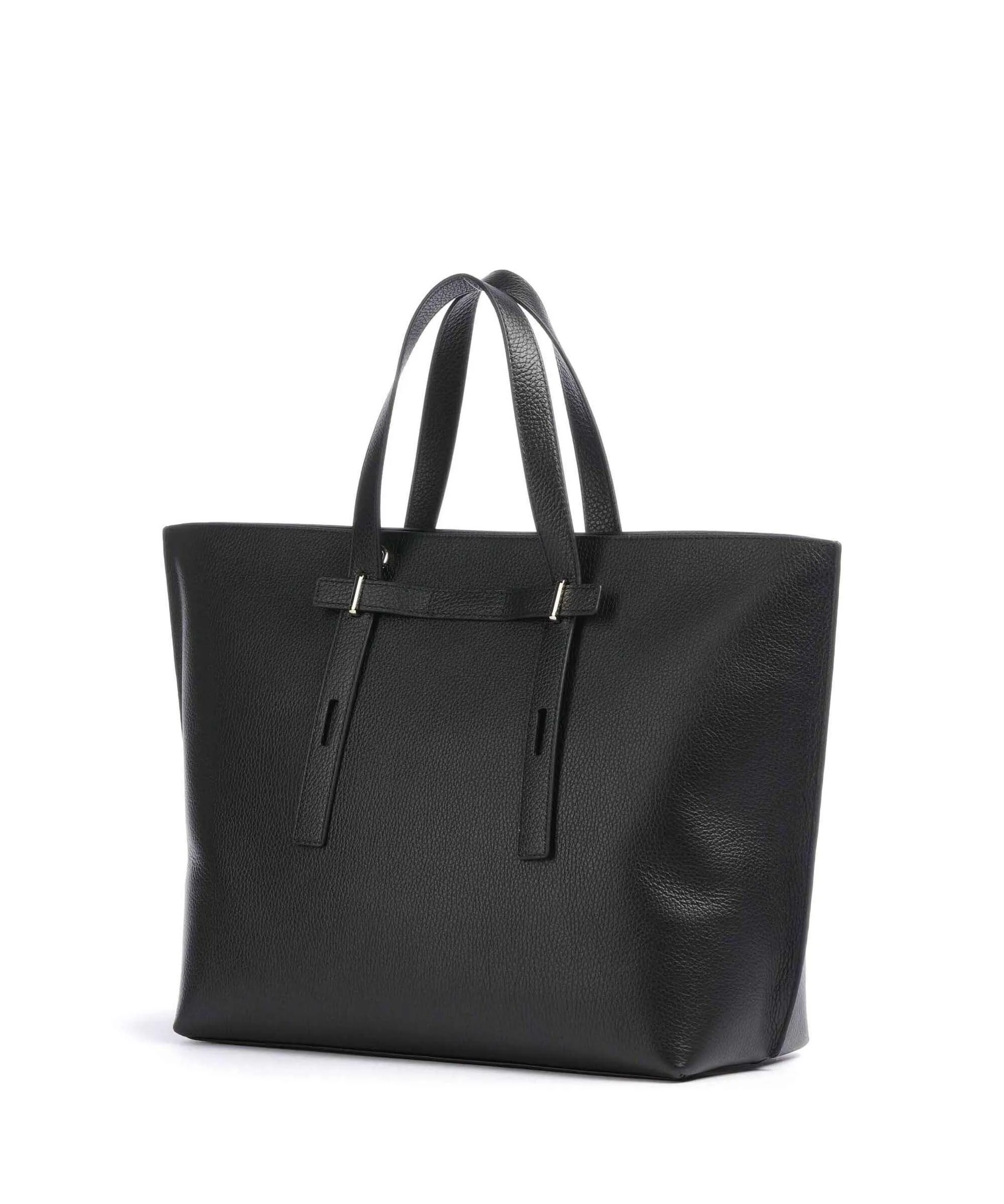 Furla Giove L Borsa shopper pelle granulata nero  