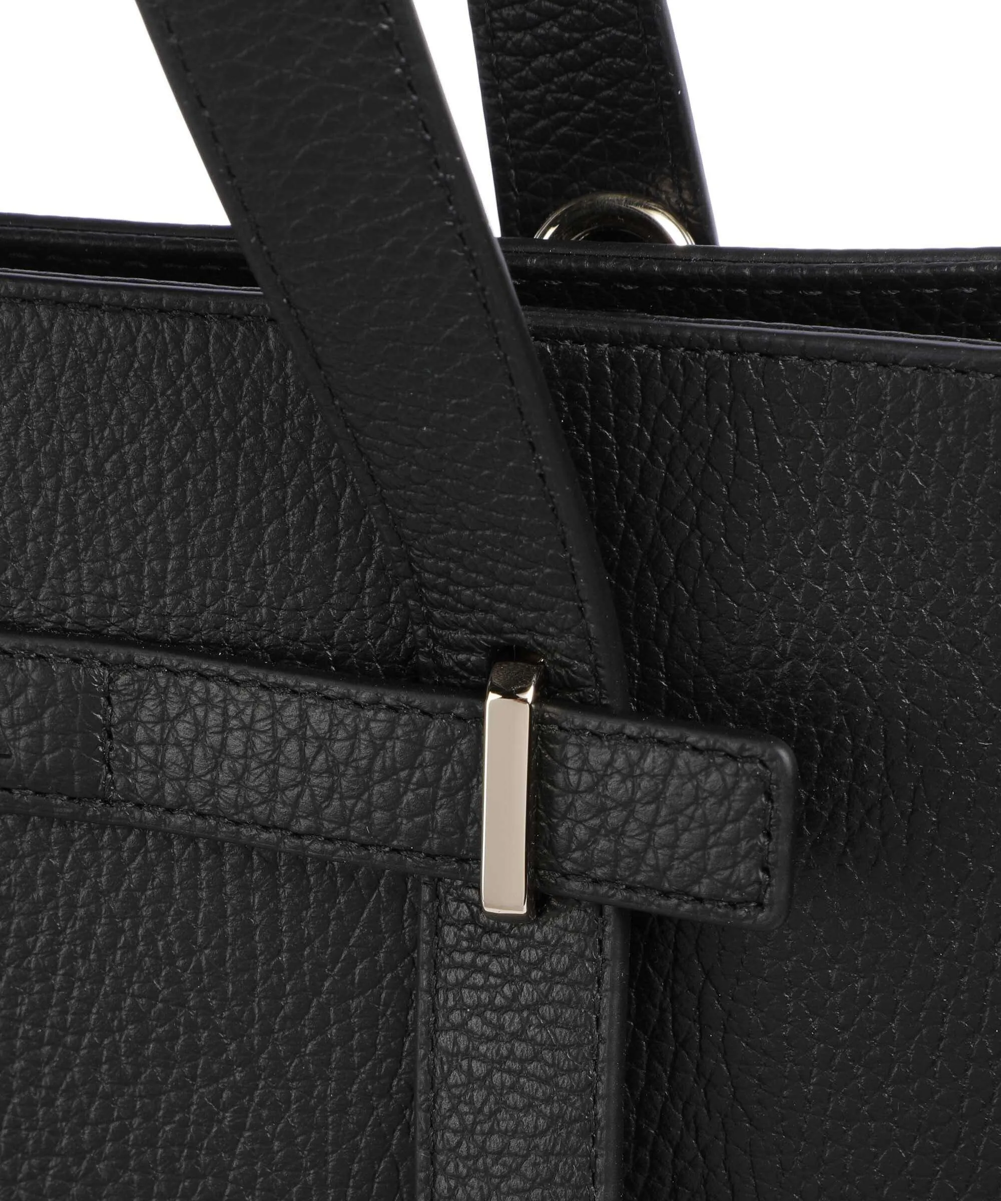  Furla Giove L Borsa shopper pelle granulata nero  