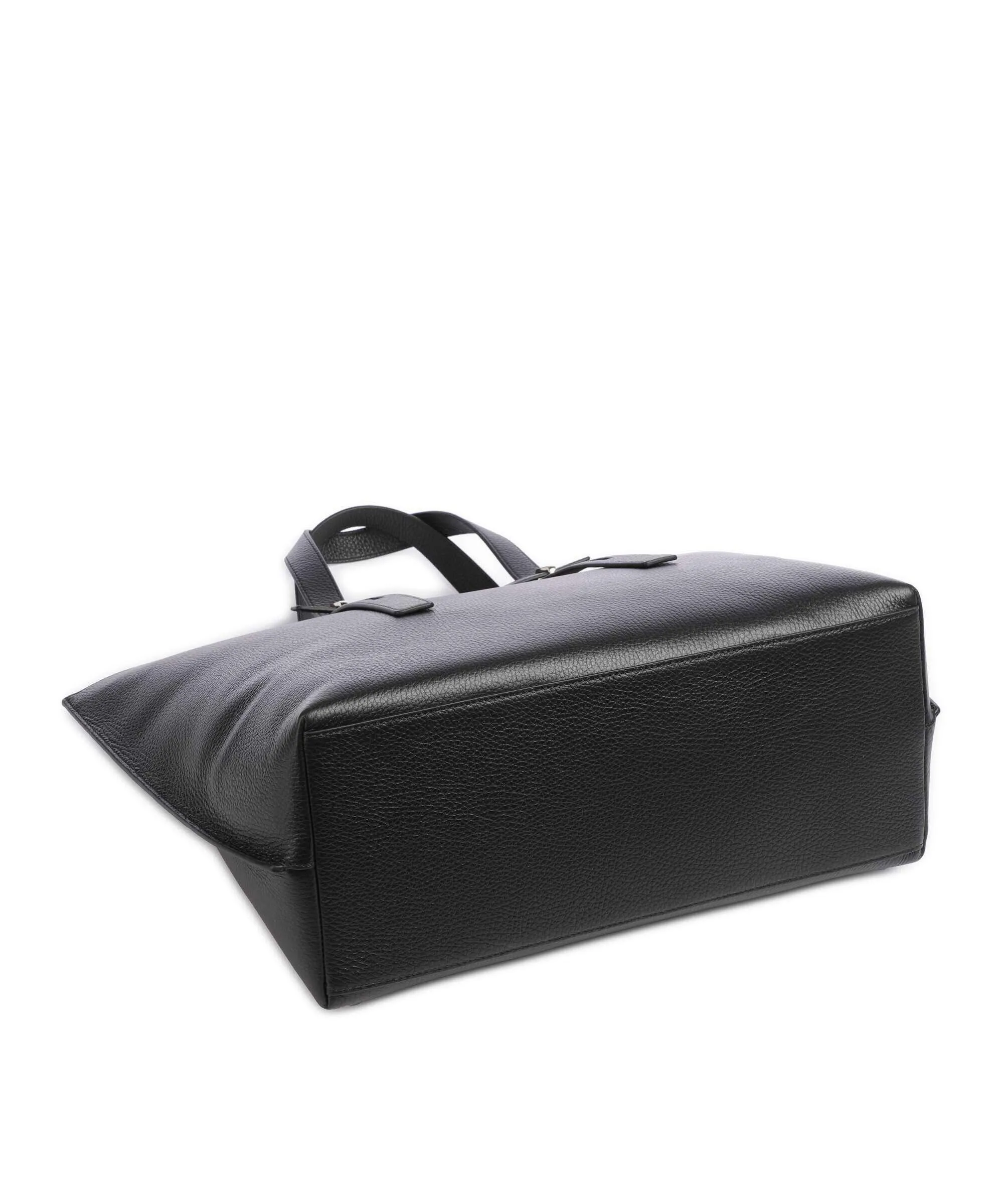  Furla Giove L Borsa shopper pelle granulata nero  