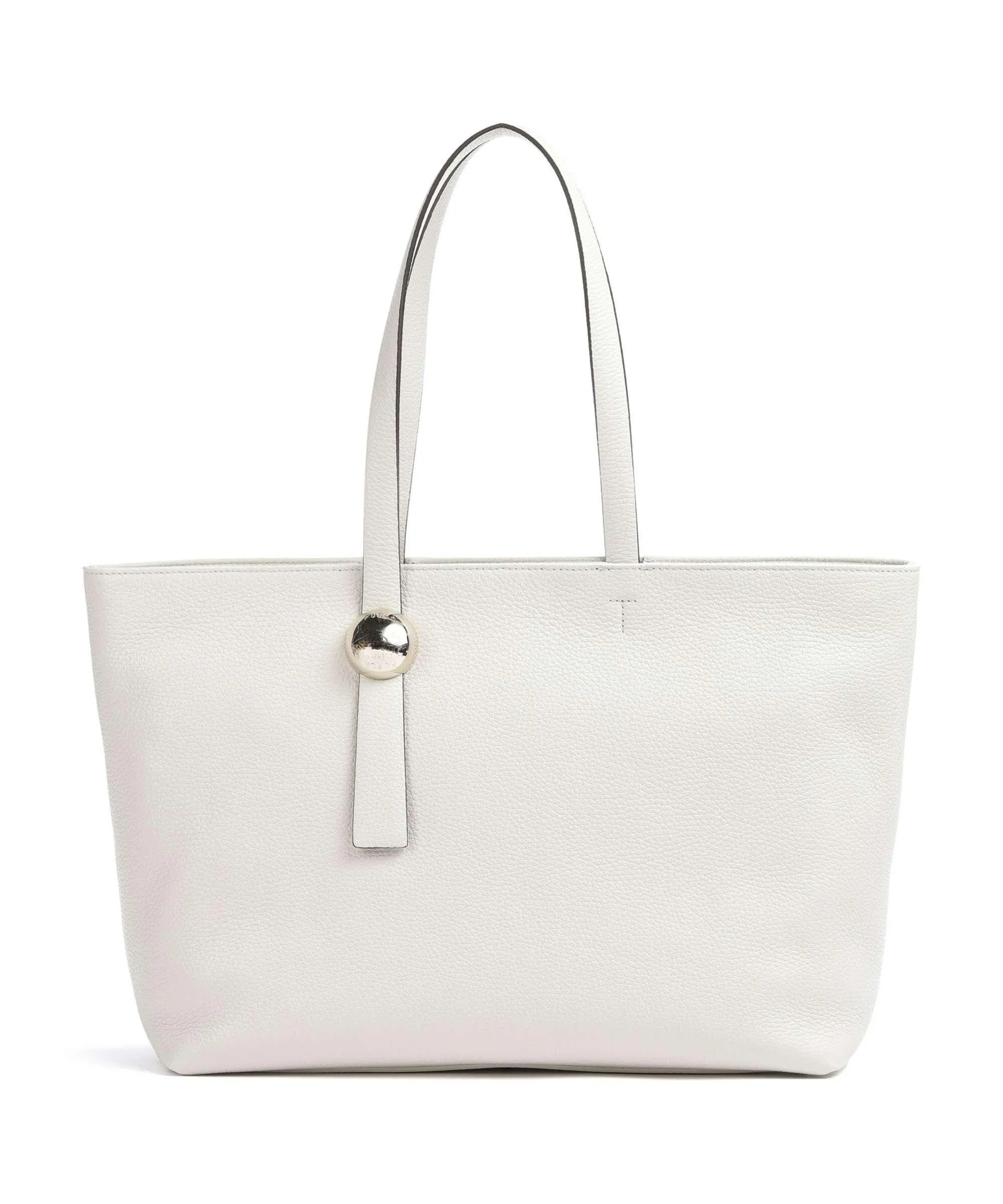  Furla Sfera L Borsa shopper pelle granulata avorio  