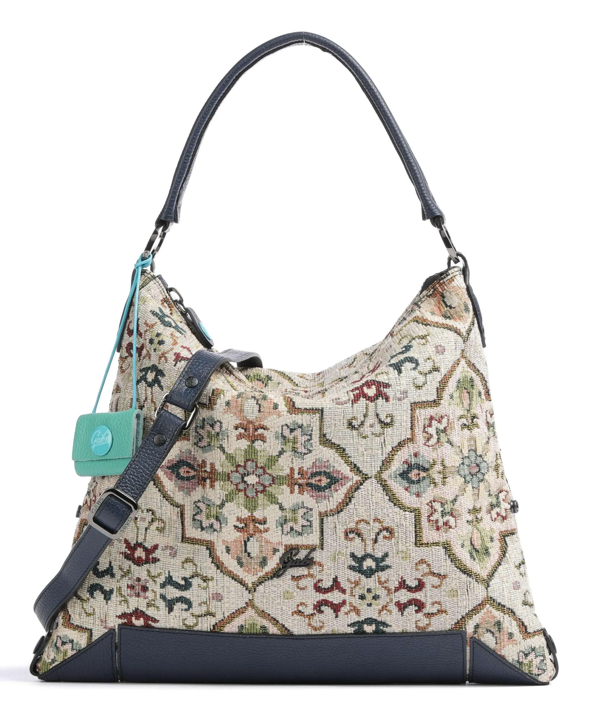  Gabs Alice Borsa hobo poliestere, pelle di vitello grana multicolore  