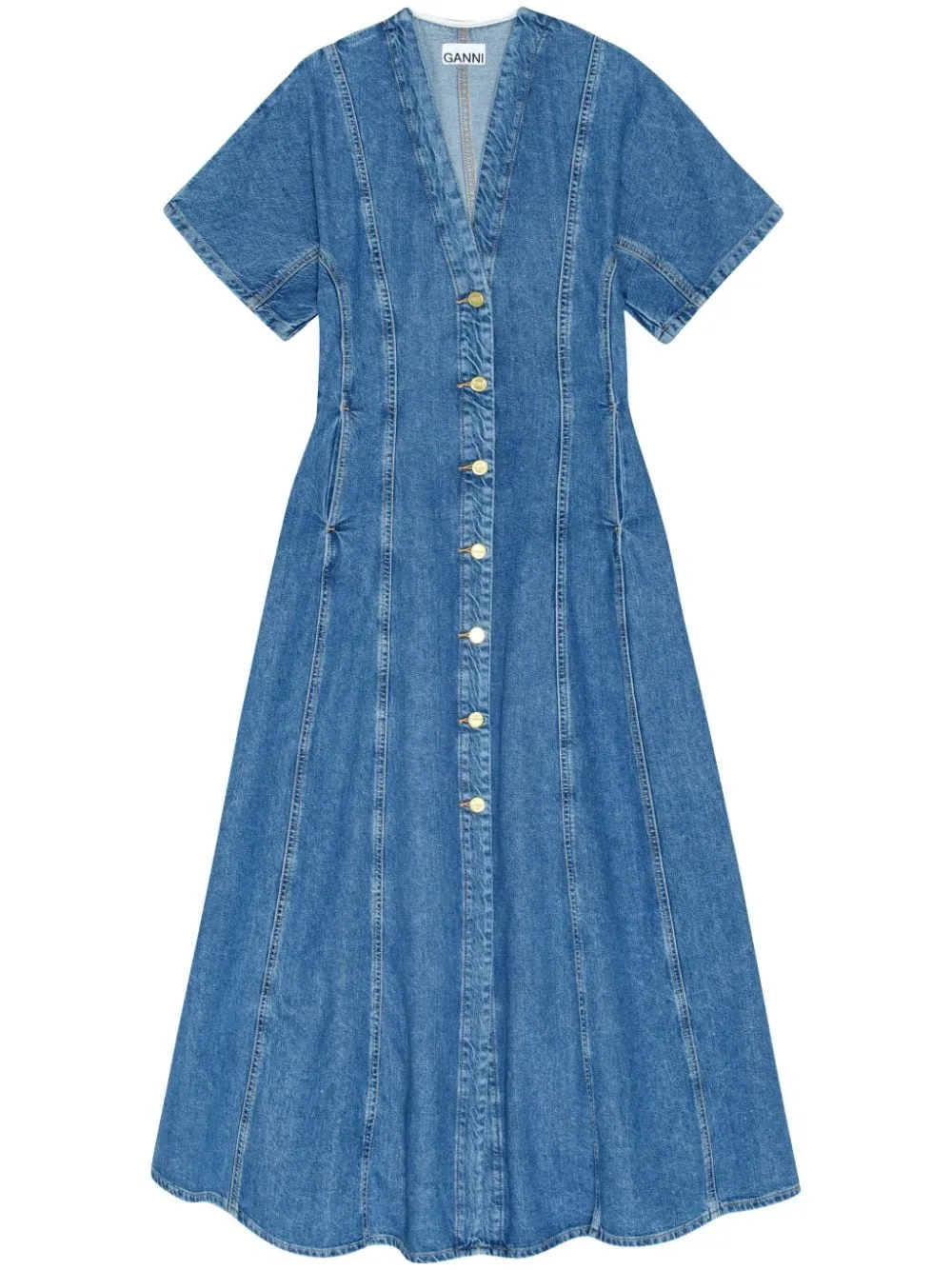 GANNI Abito in denim