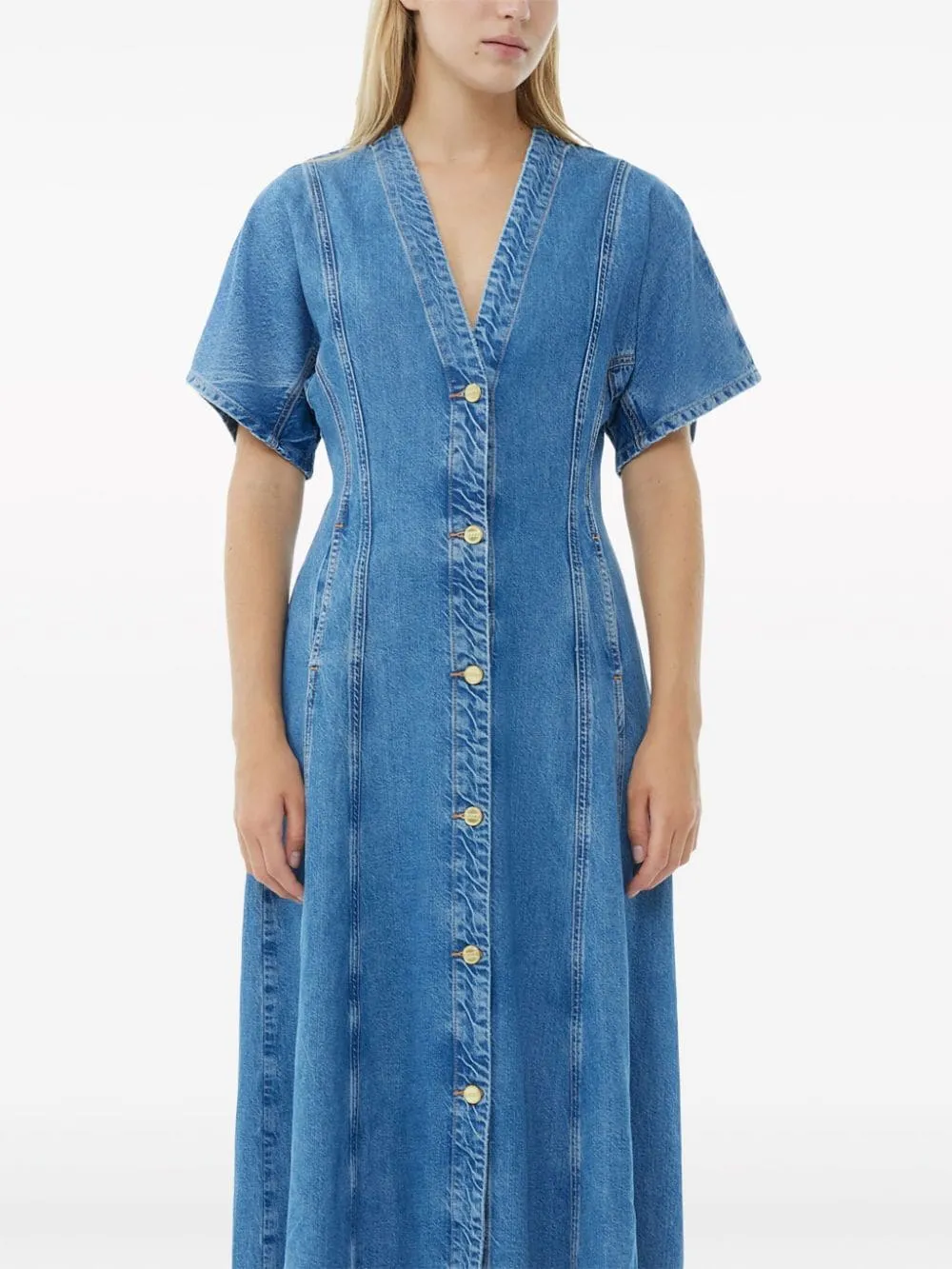 GANNI Abito in denim