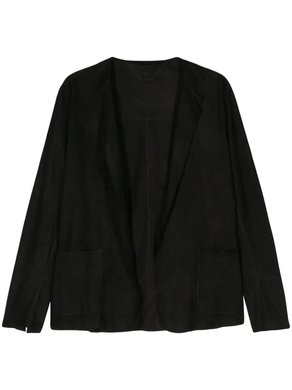 Giacca aperta in nero - uomo