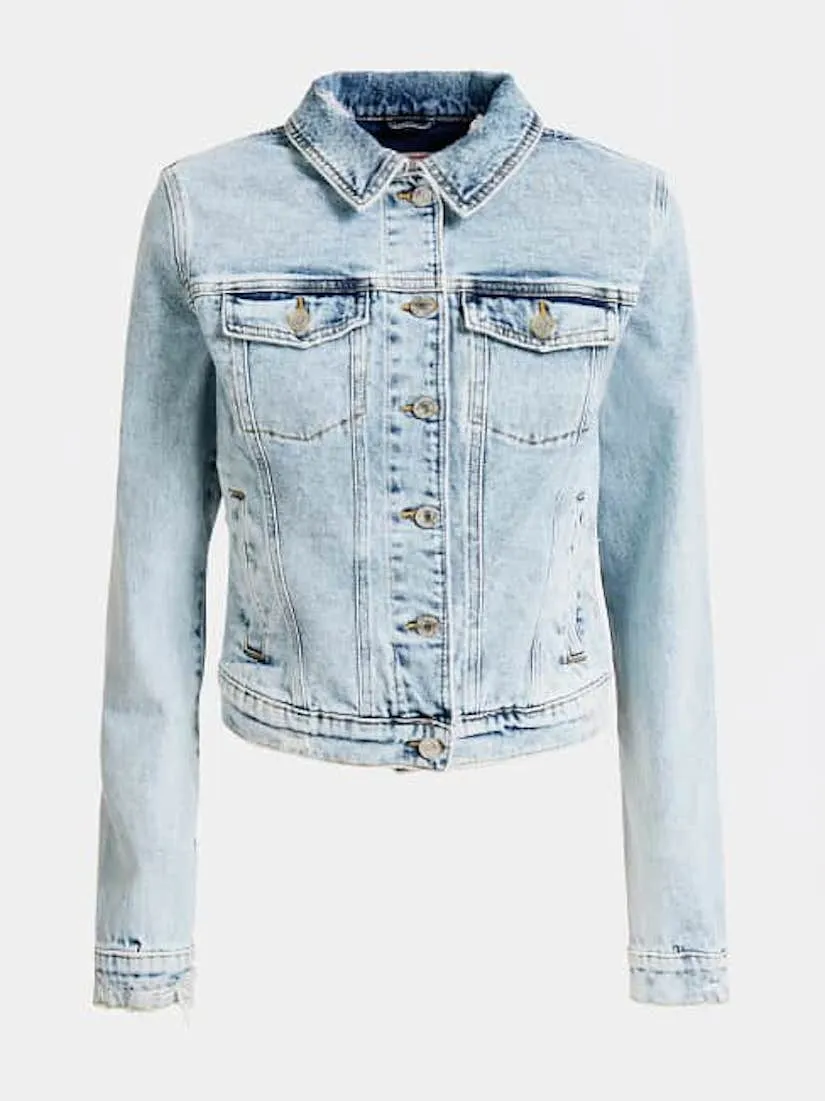 Giacca Guess in denim slim W01N0ED3VE1