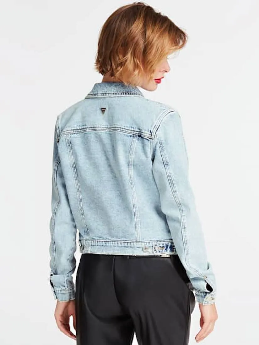 Giacca Guess in denim slim W01N0ED3VE1