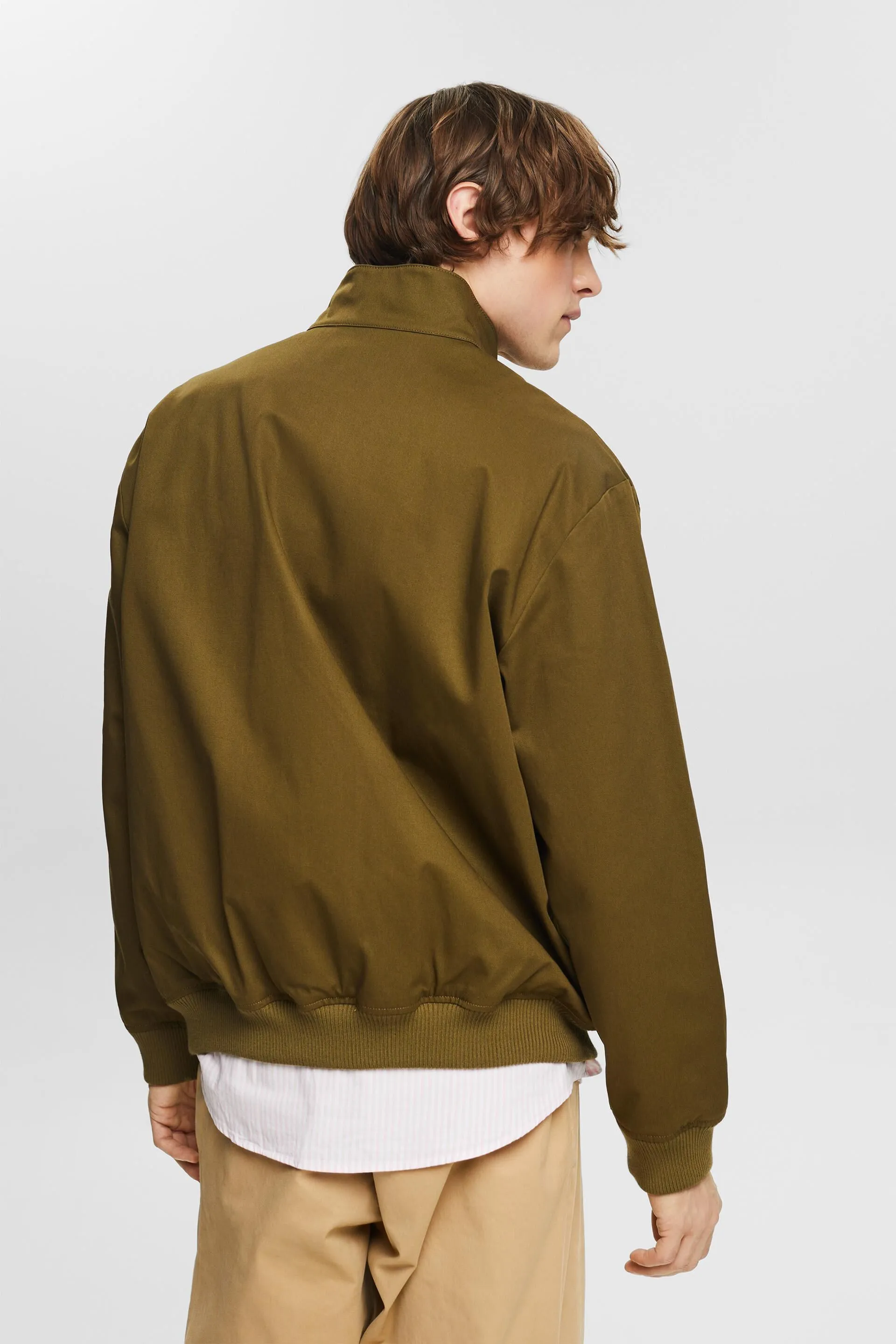 Giacca in canvas di cotone
