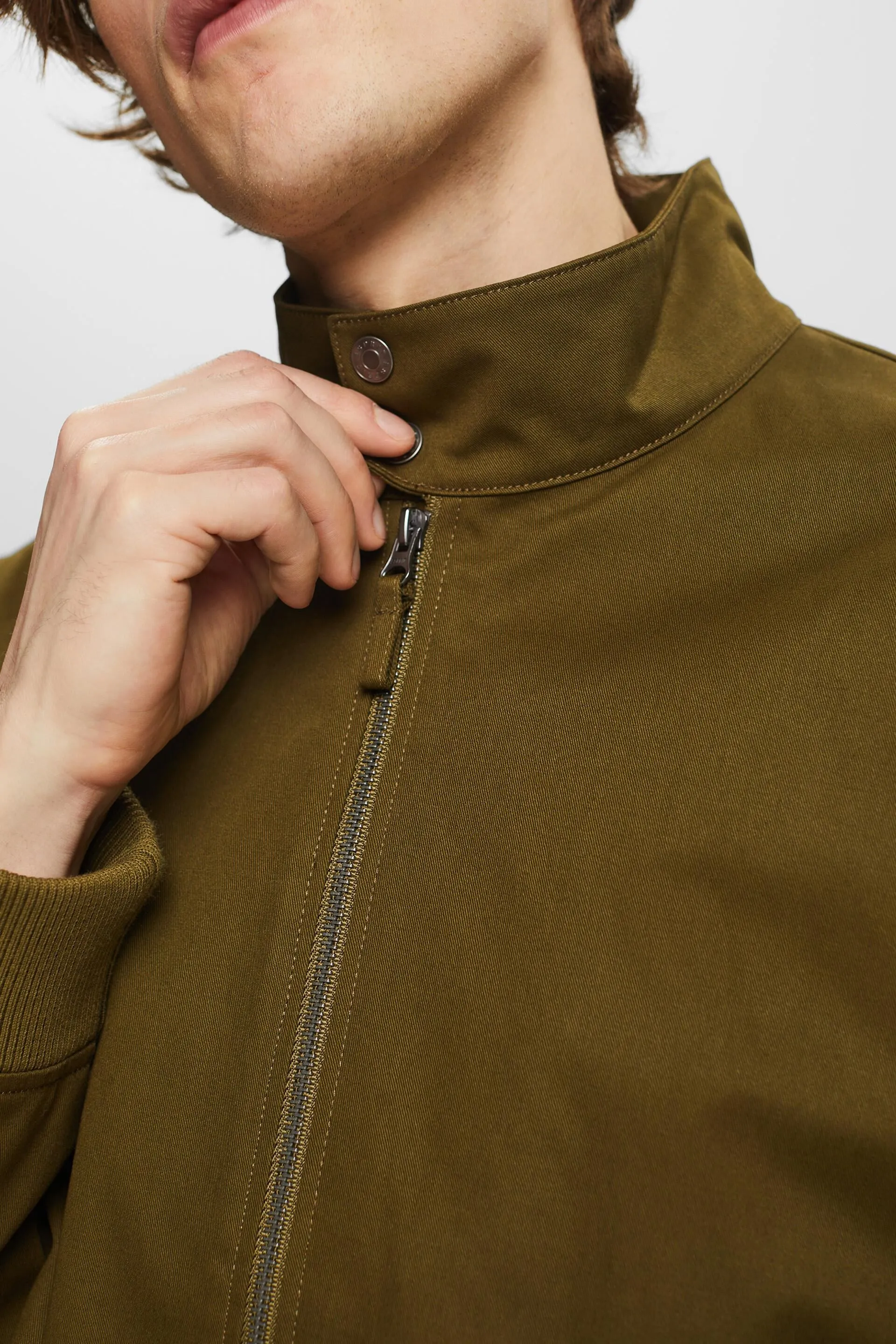 Giacca in canvas di cotone