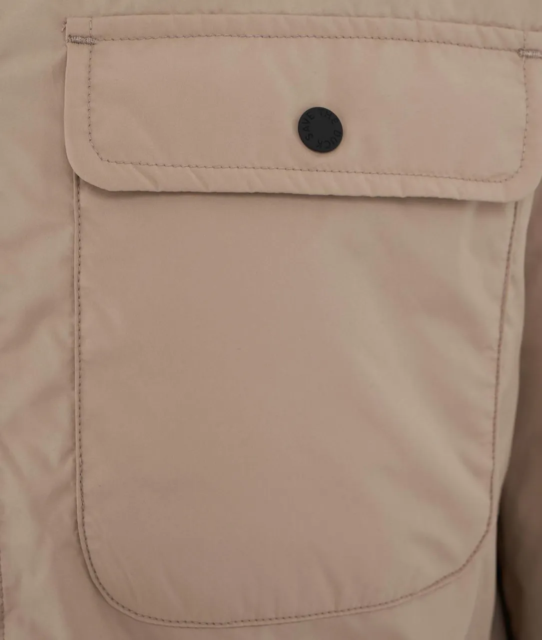 Giacca in eco-piua Lynx beige beige