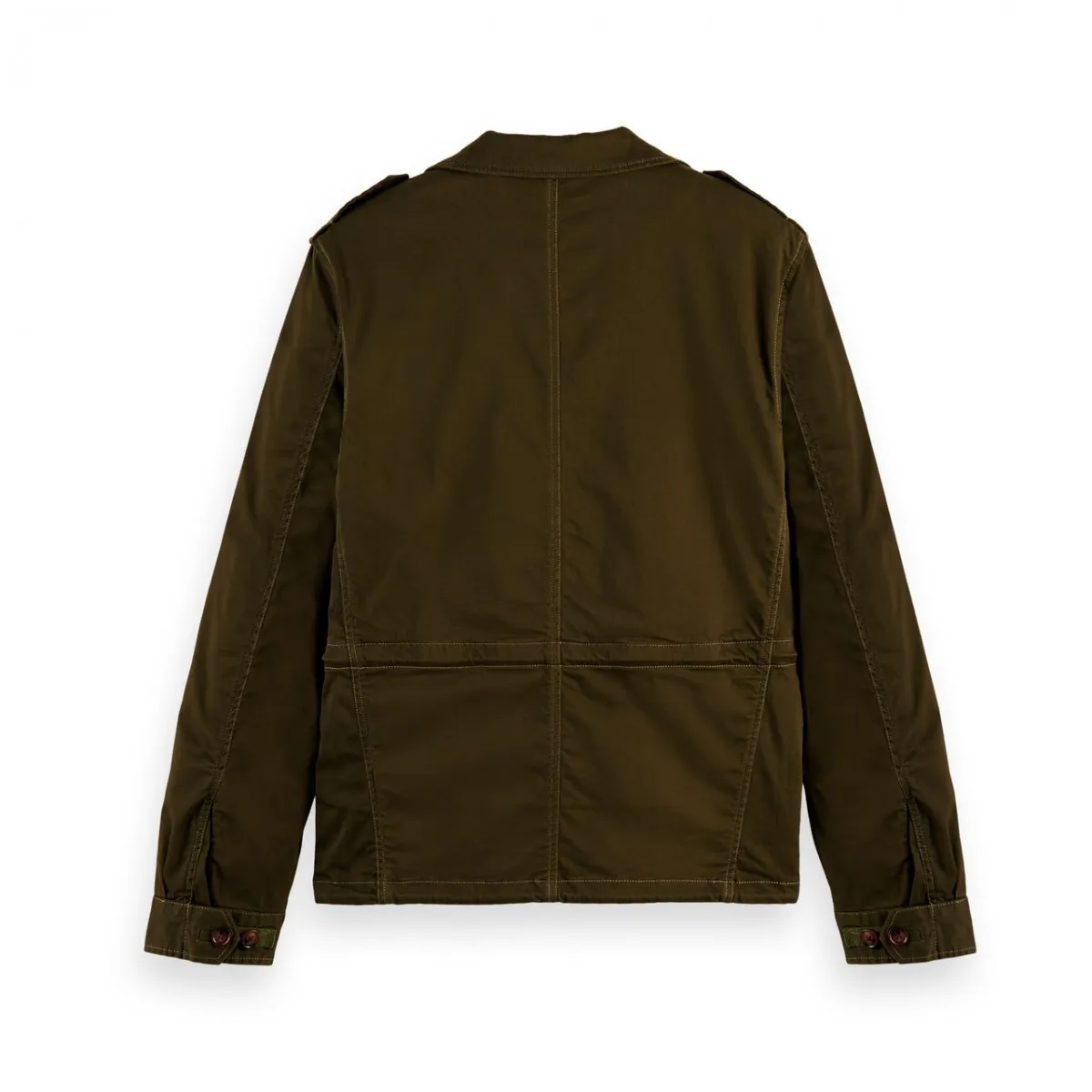 Giacca Militare In Cotone, Verde
