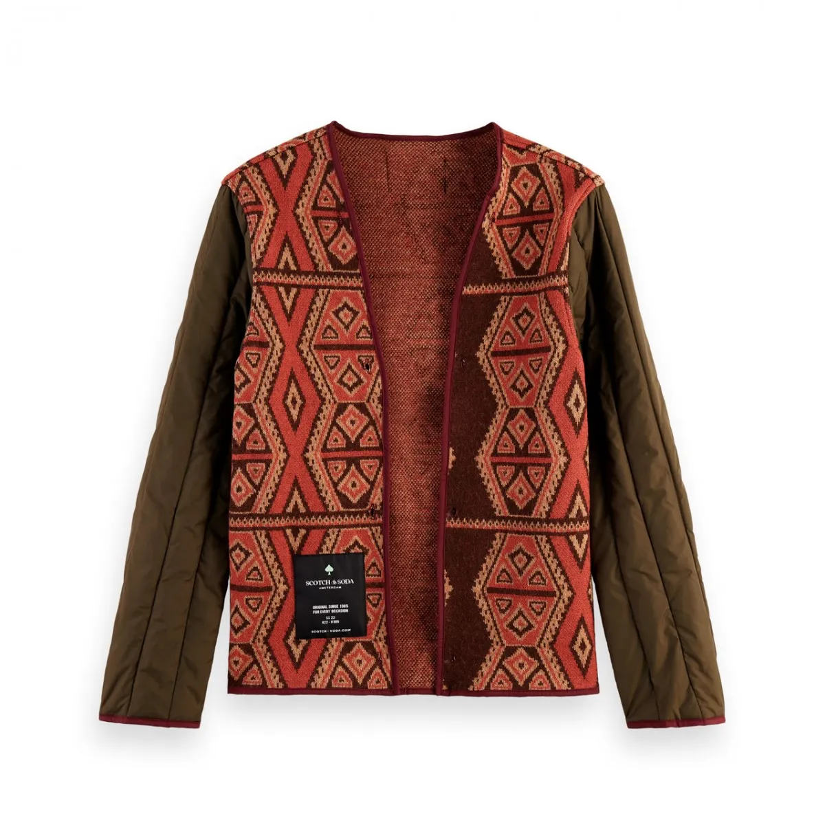 Giacca Militare In Cotone, Verde