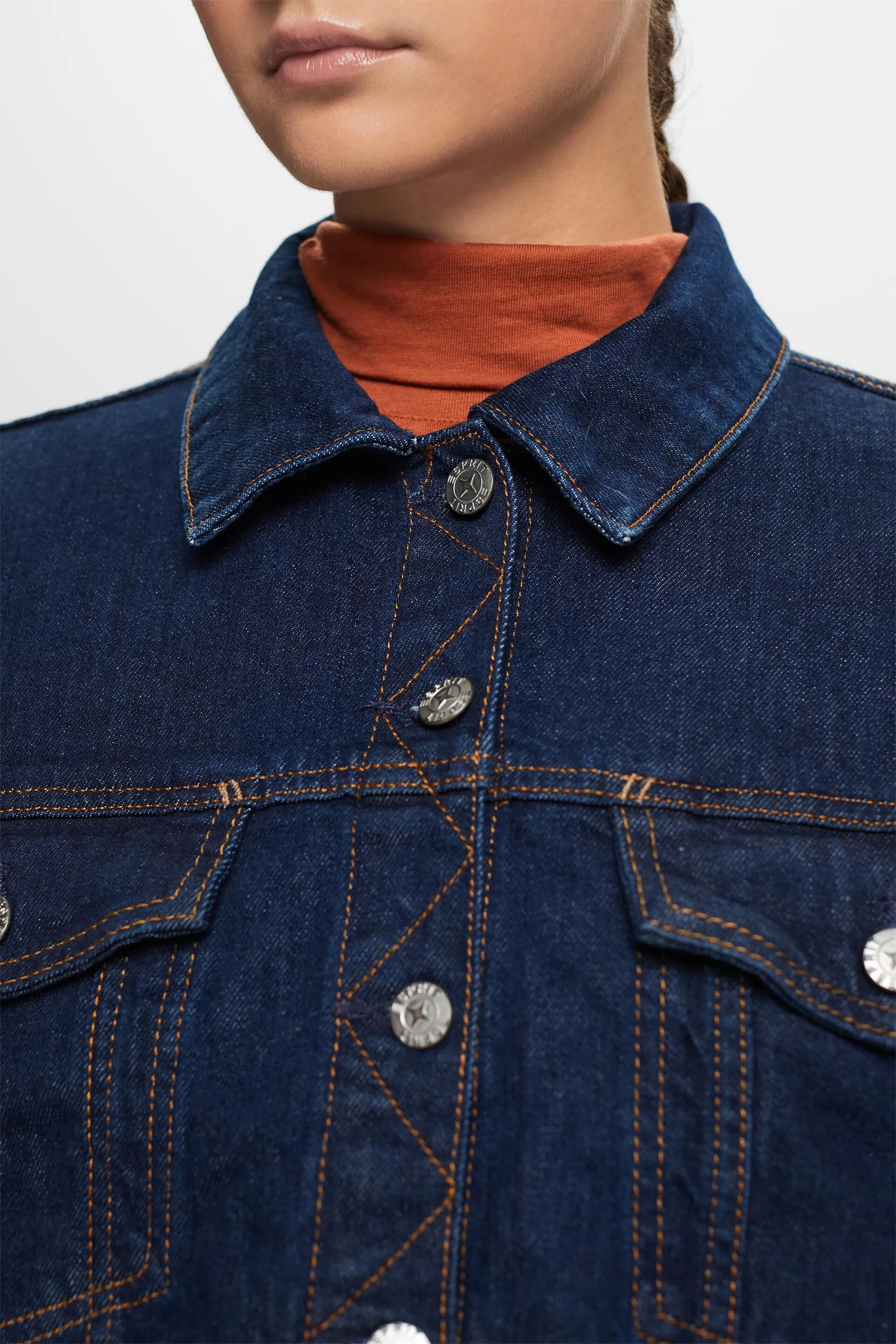 Giacca trucker in jeans premium
