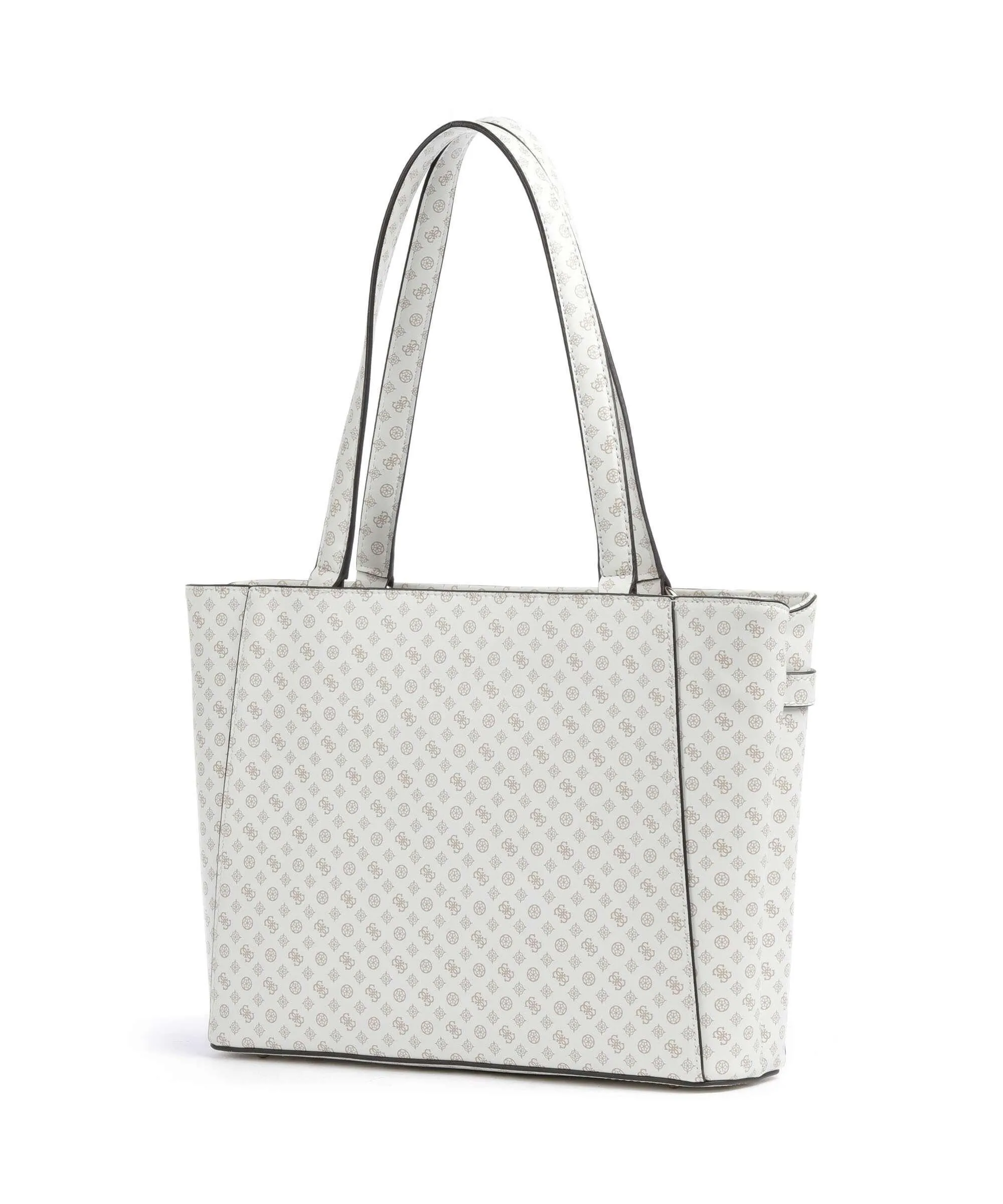  Guess Arlena Borsa shopper pelle sintetica bianco  