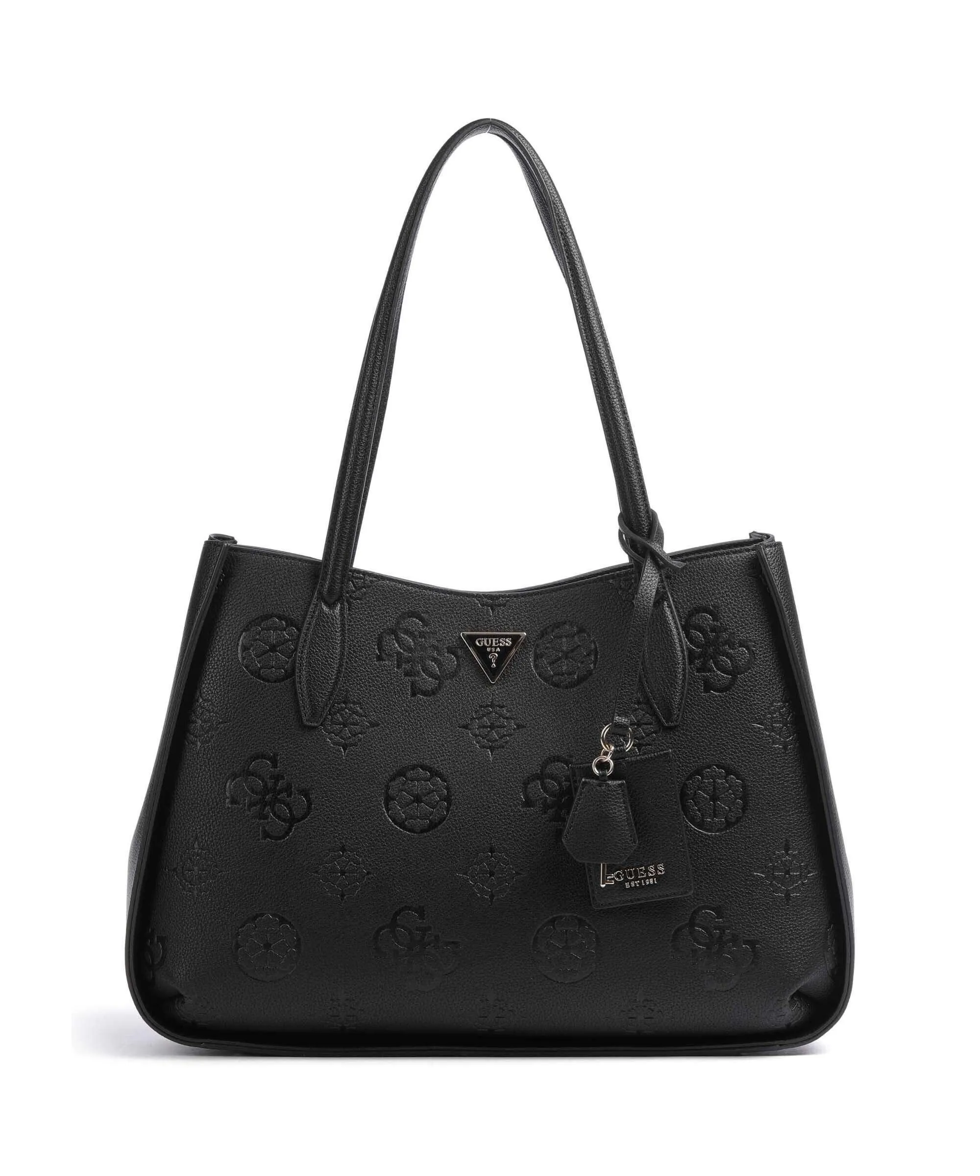  Guess Keandra Borsa shopper pelle sintetica nero  