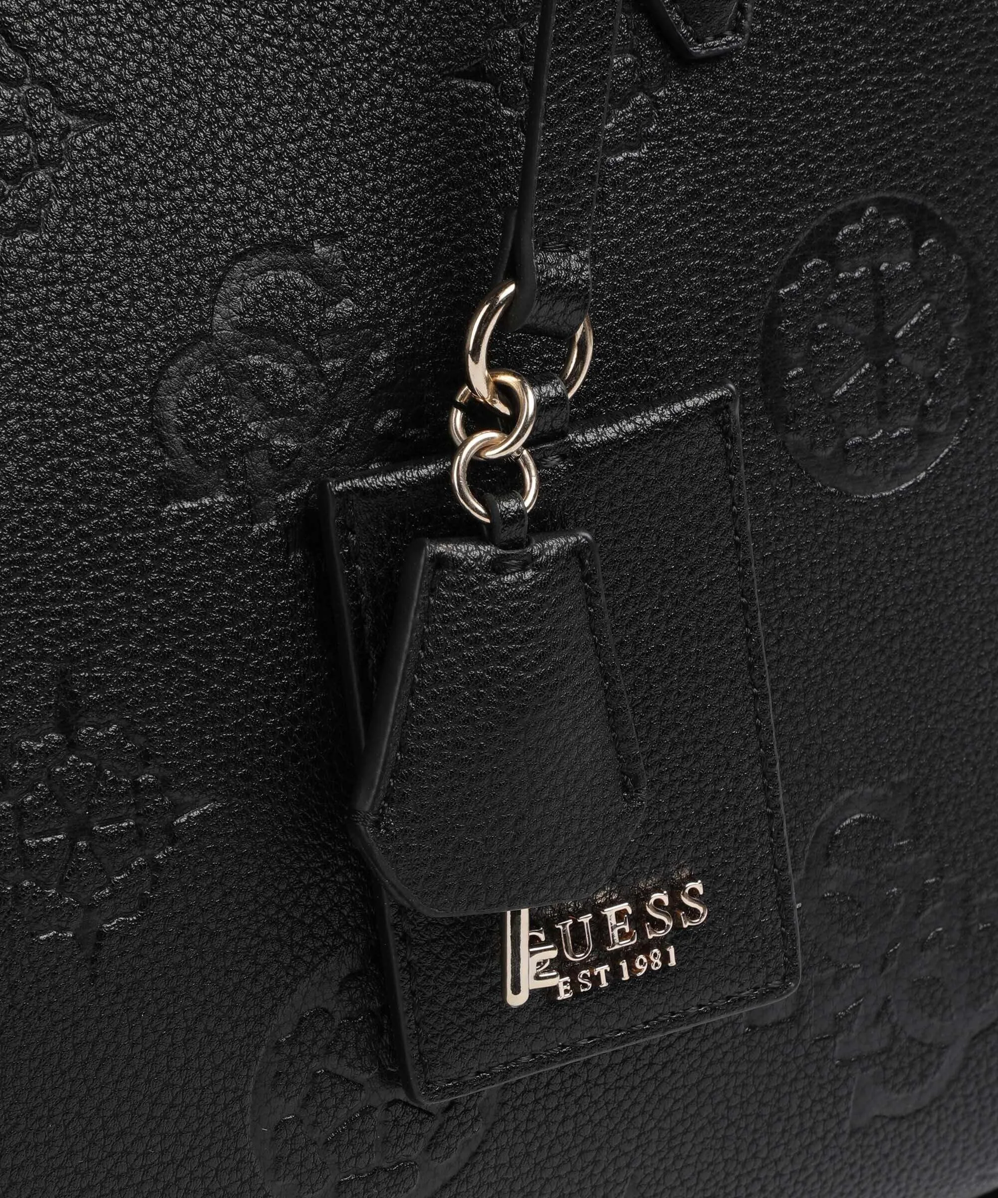  Guess Keandra Borsa shopper pelle sintetica nero  