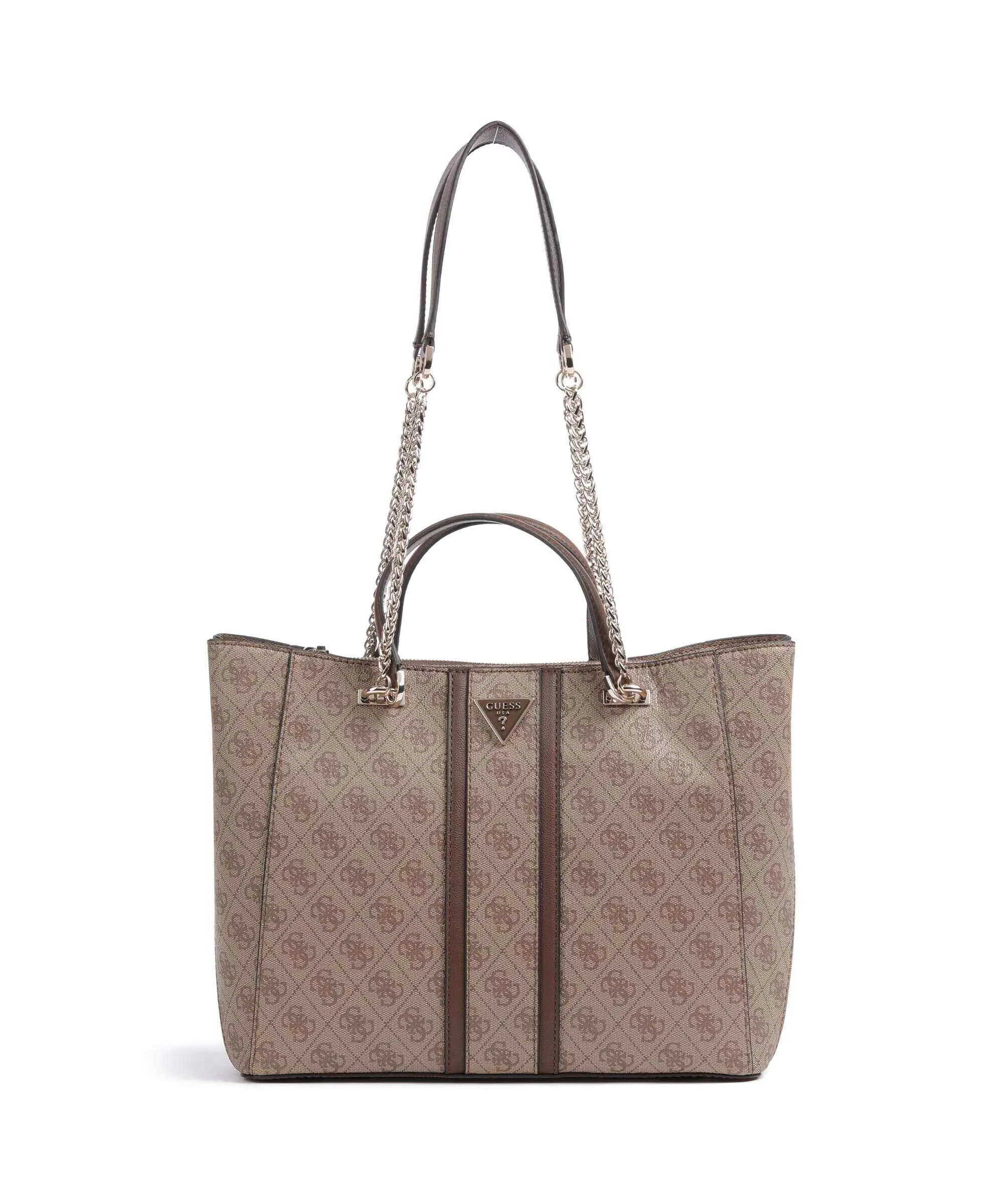  Guess Noreen Borsa shopper pelle sintetica marrone  